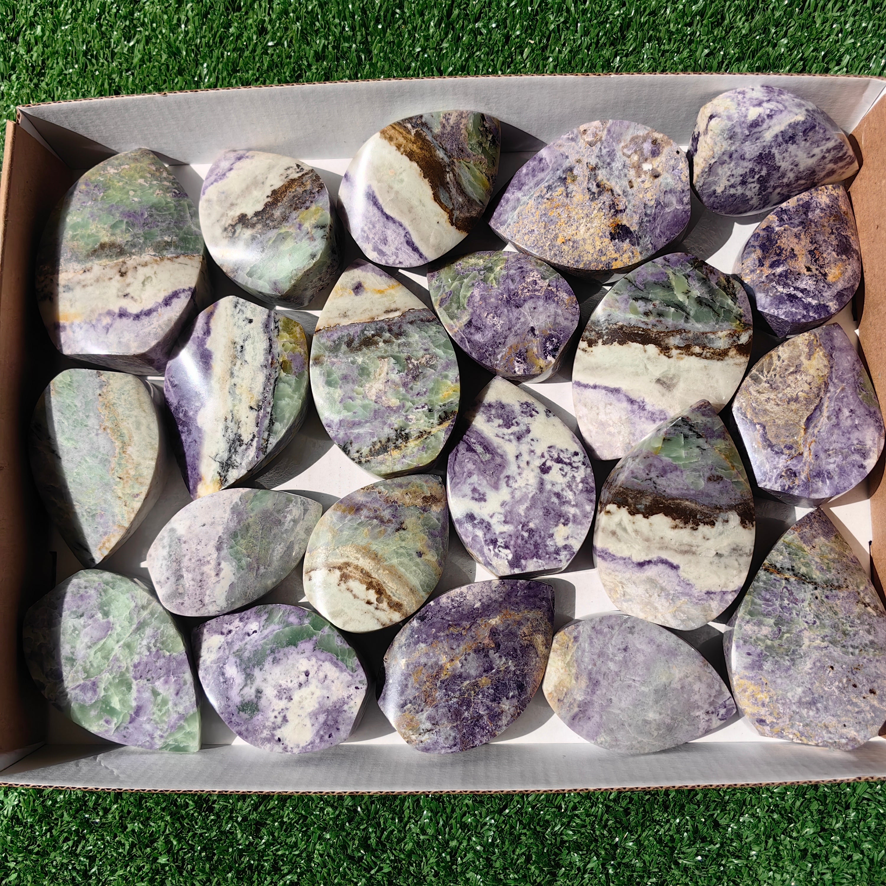 Lot 21 pcs Bolivianite Flame