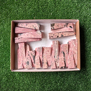 Lot 21 pcs Rhodonite Tower