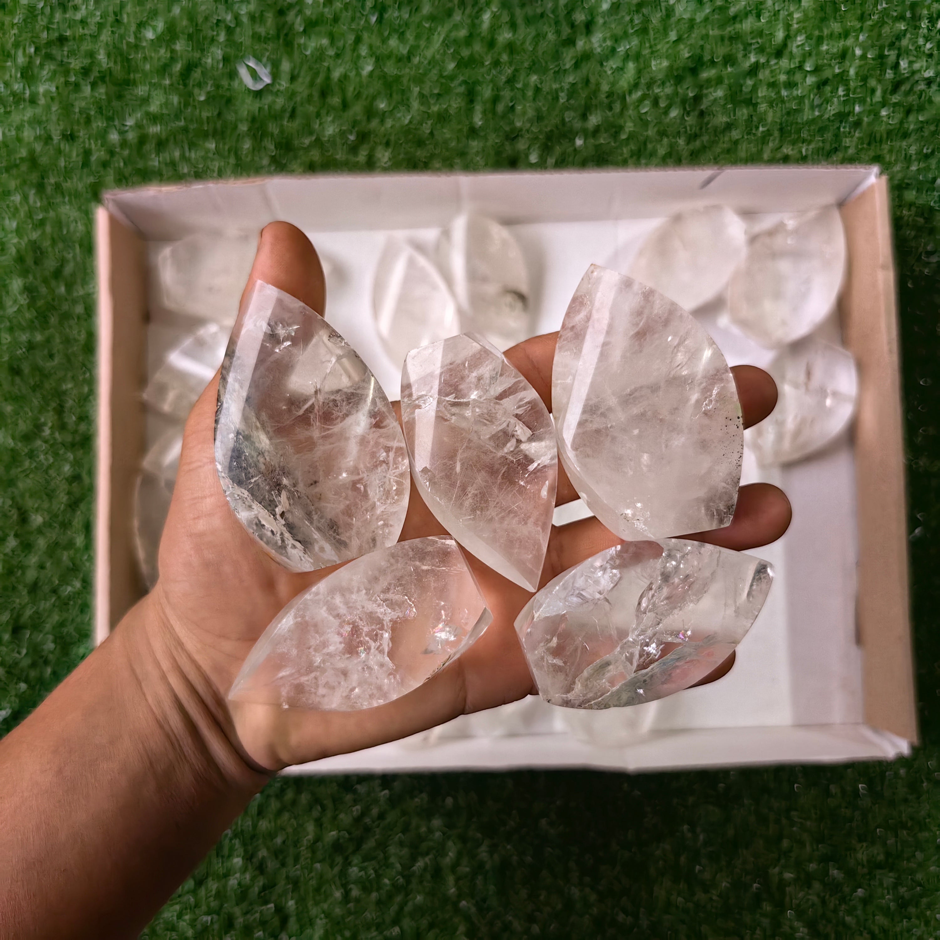 Lot 28 pcs Quartz Flame