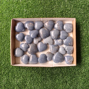 Lot 29 pcs Angelite Heart