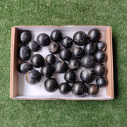 Lot 30 pcs Tourmaline Sphere and Palm