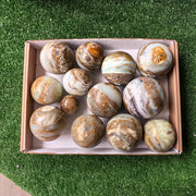 Lot 13 pcs Andean Opal Sphere