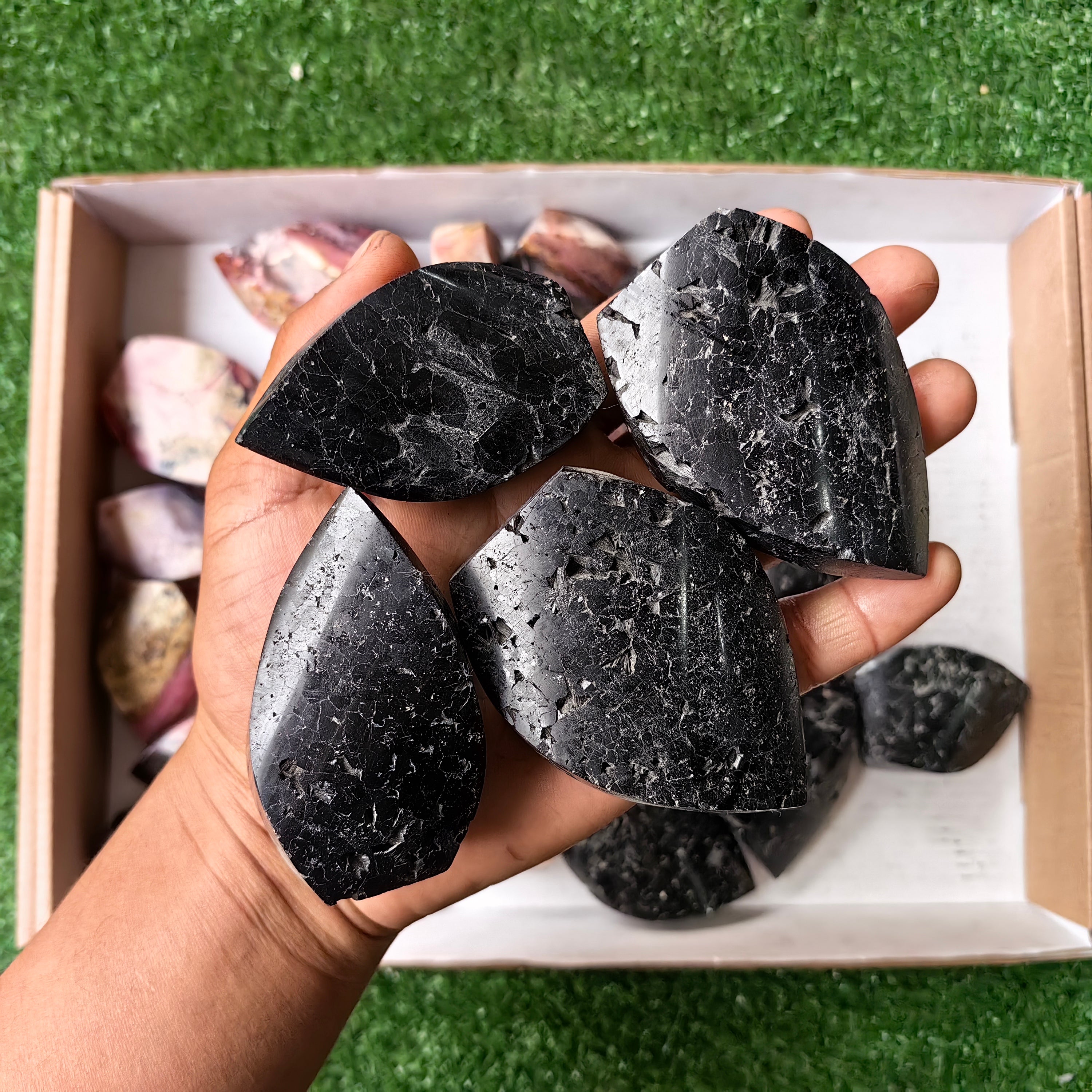 Lot 27 pcs Tourmaline, Pink Opal Flame