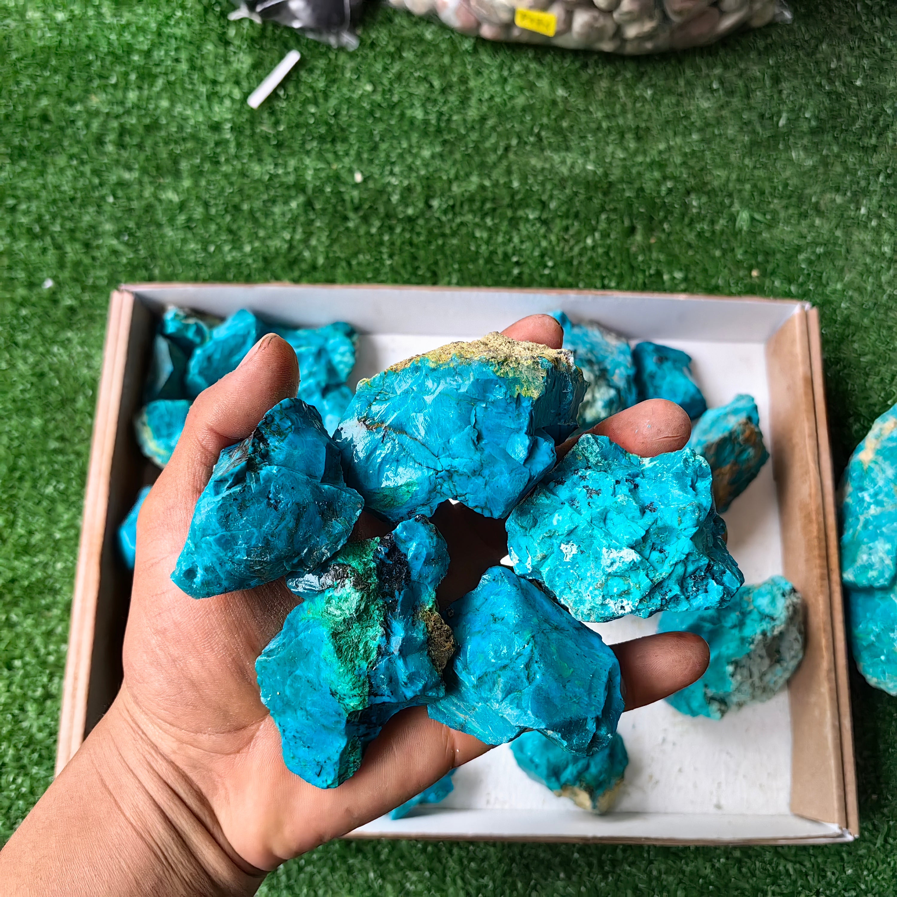 Lot 30 pcs Chrysocolla Rough
