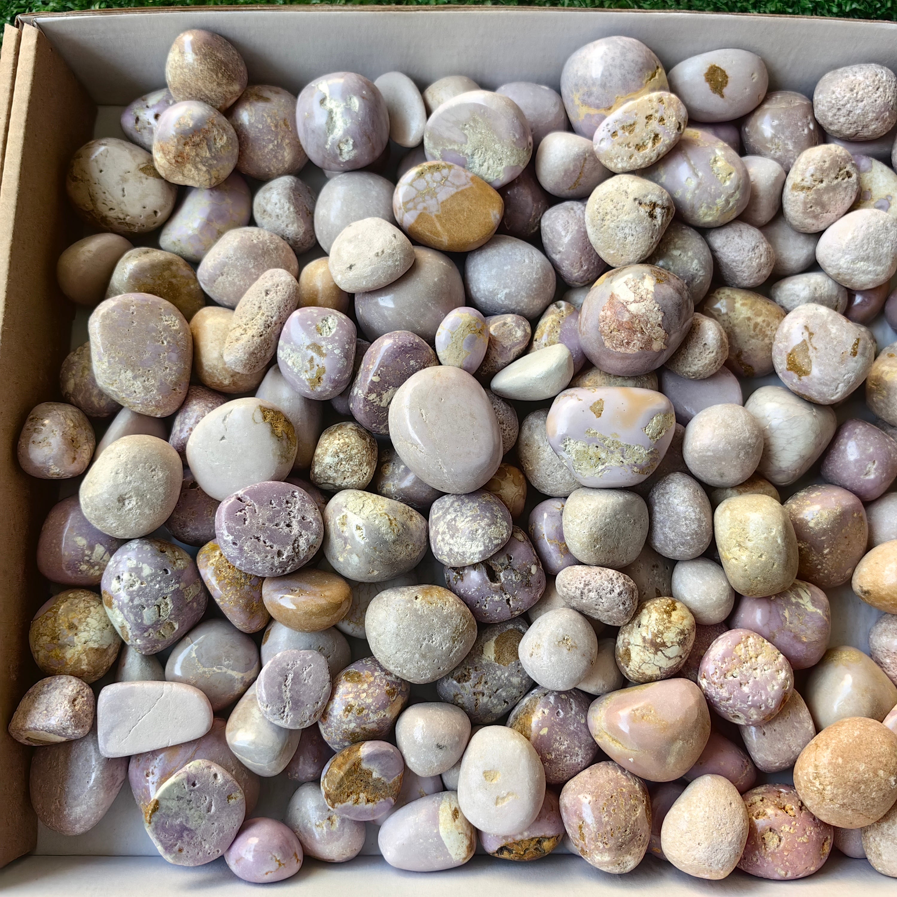 Lot 2.3 kg Phosphosiderite Tumbled