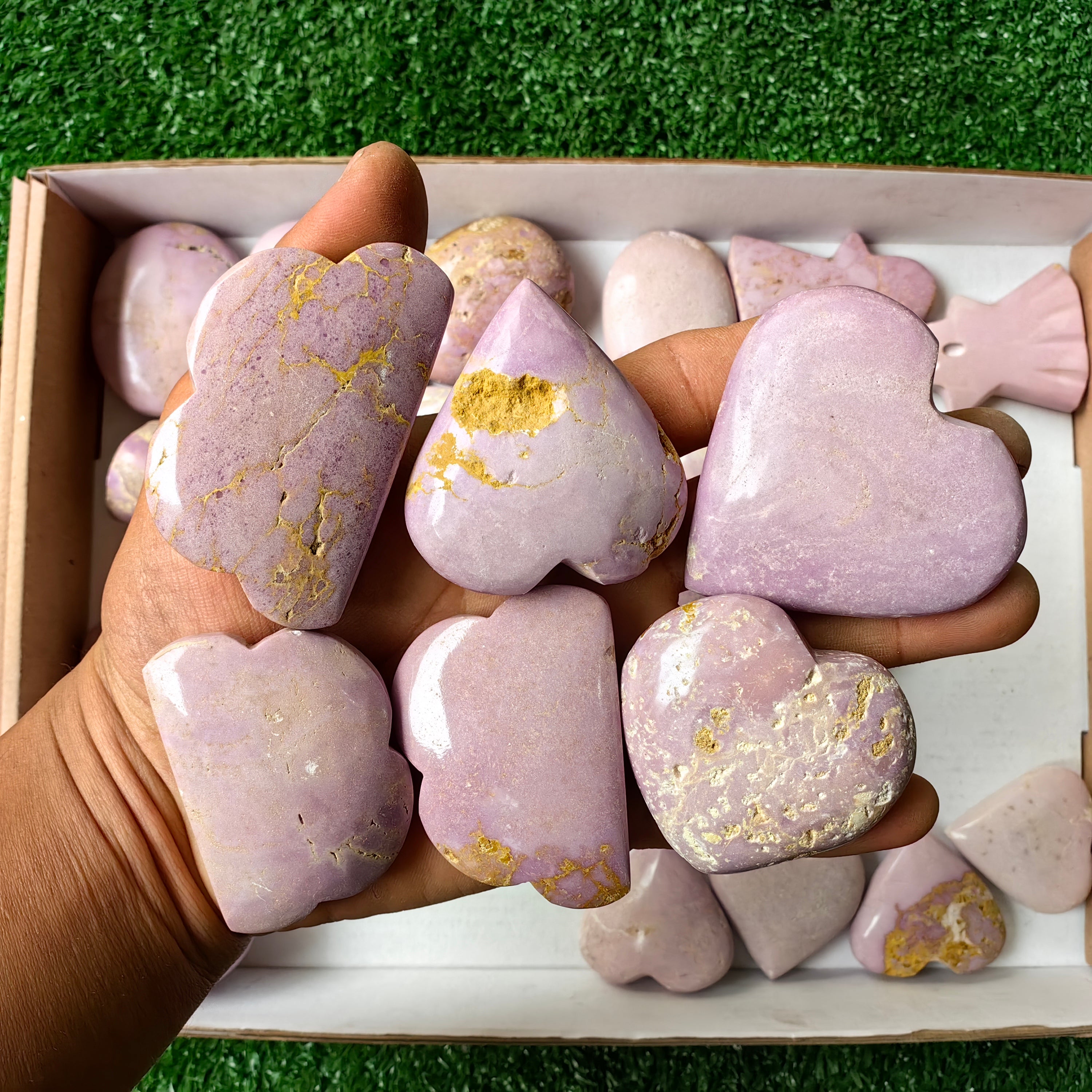 Lot 30 pcs Phosphosiderite Free Form