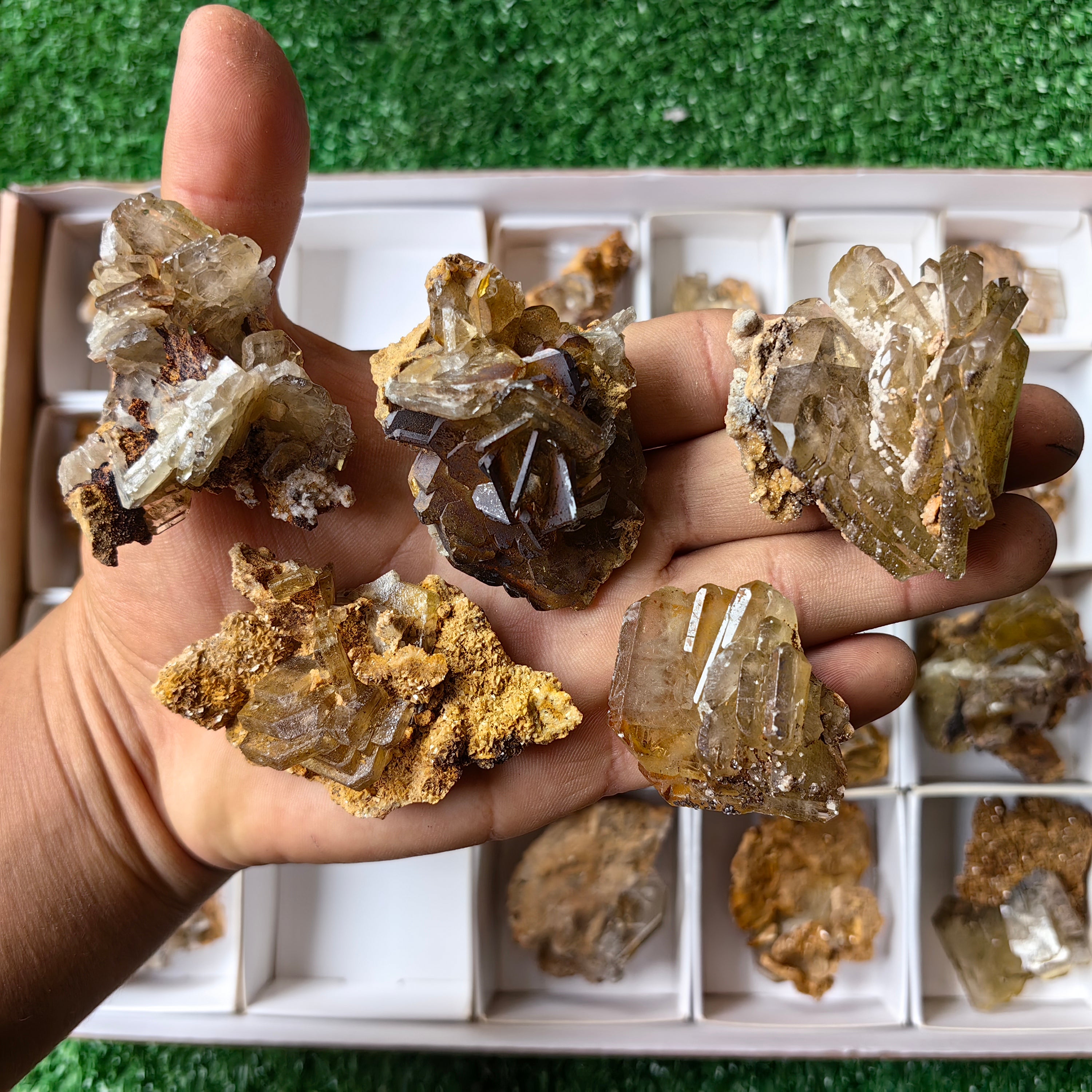 Lot 21 pcs Baryte Crystal