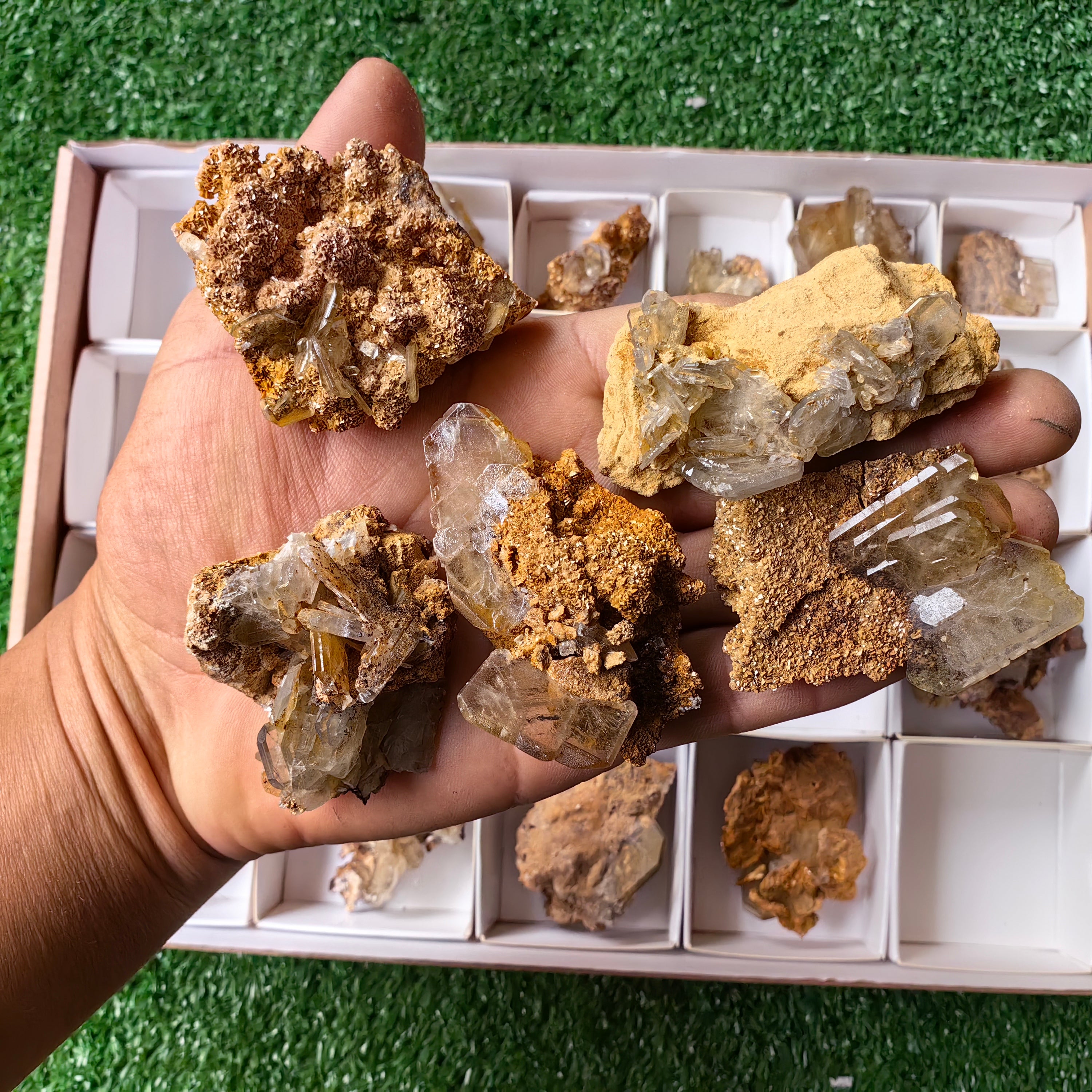 Lot 21 pcs Baryte Crystal