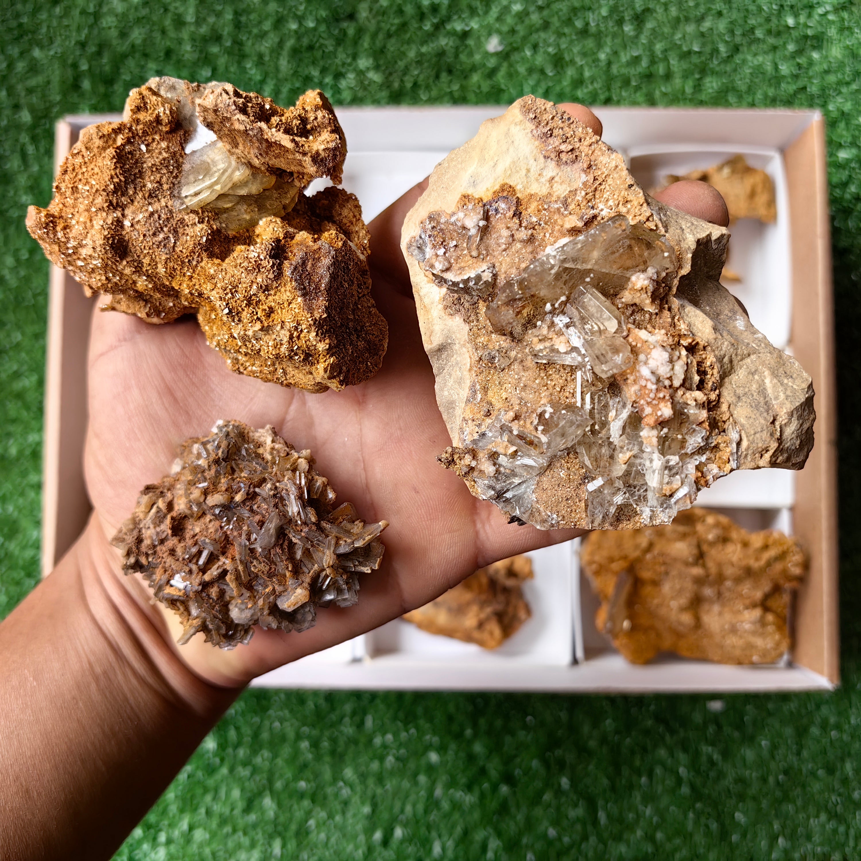 Lot 11 pcs Baryte Crystal