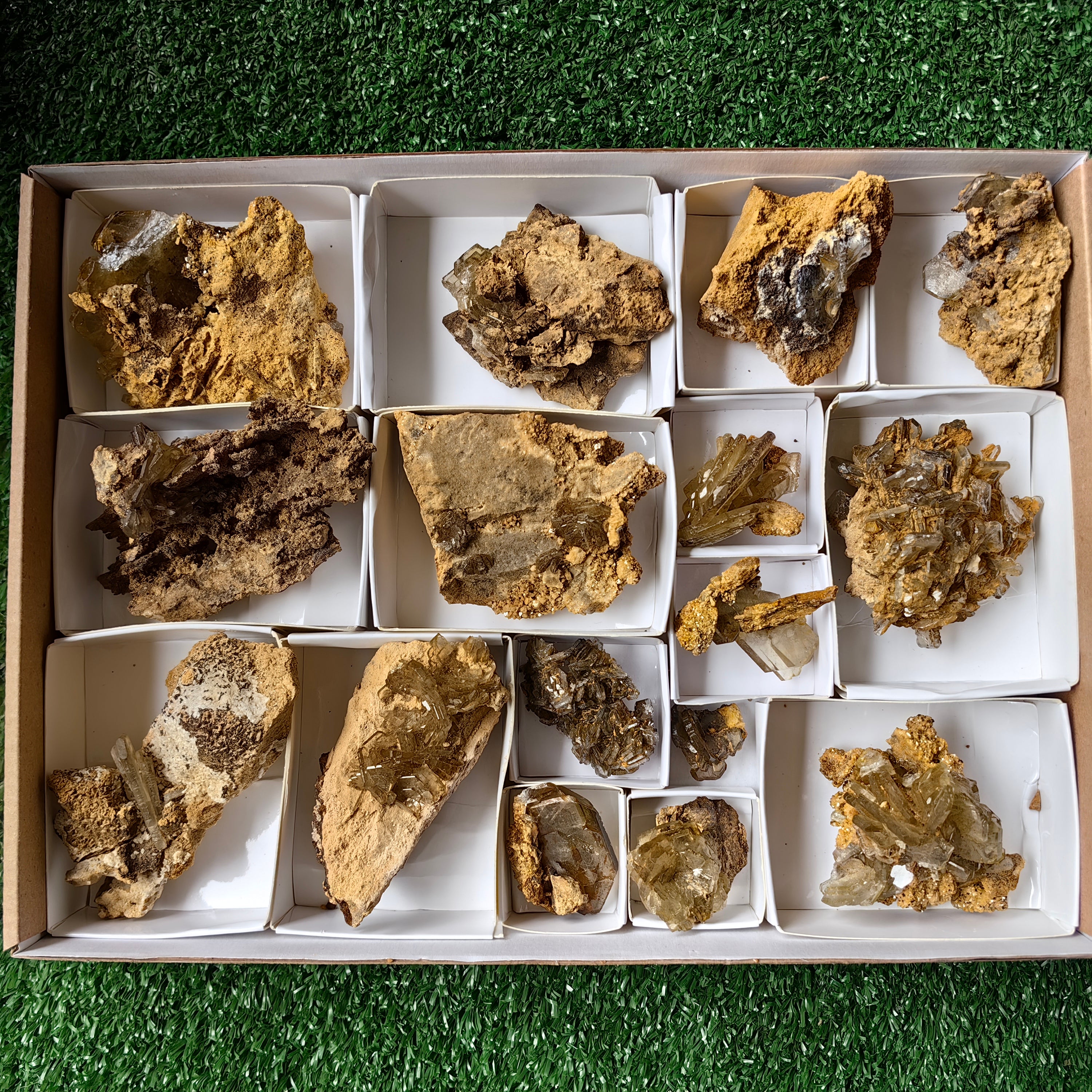 Lot 16 pcs Baryte Crystal