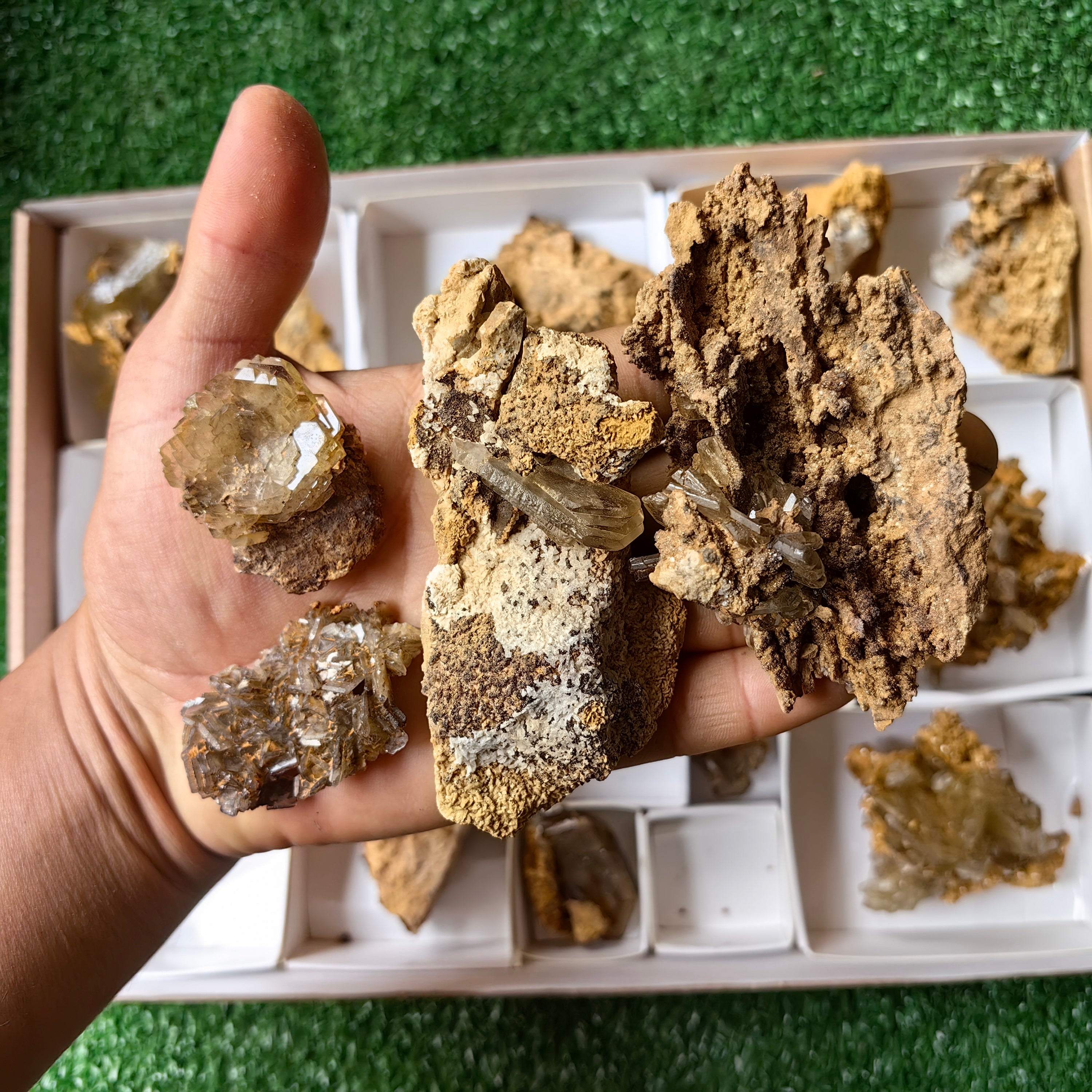 Lot 16 pcs Baryte Crystal