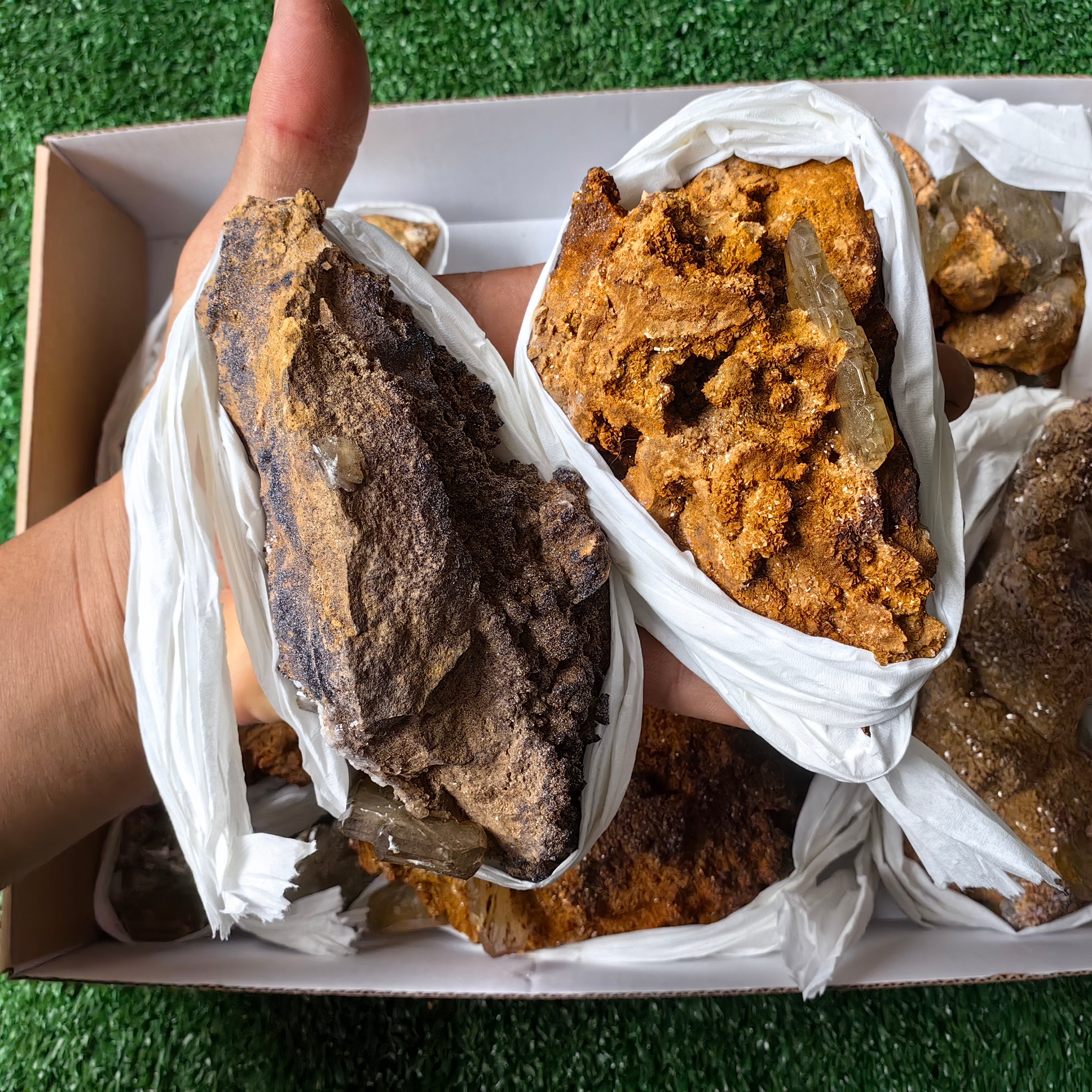 Lot 9 pcs Baryte Crystal