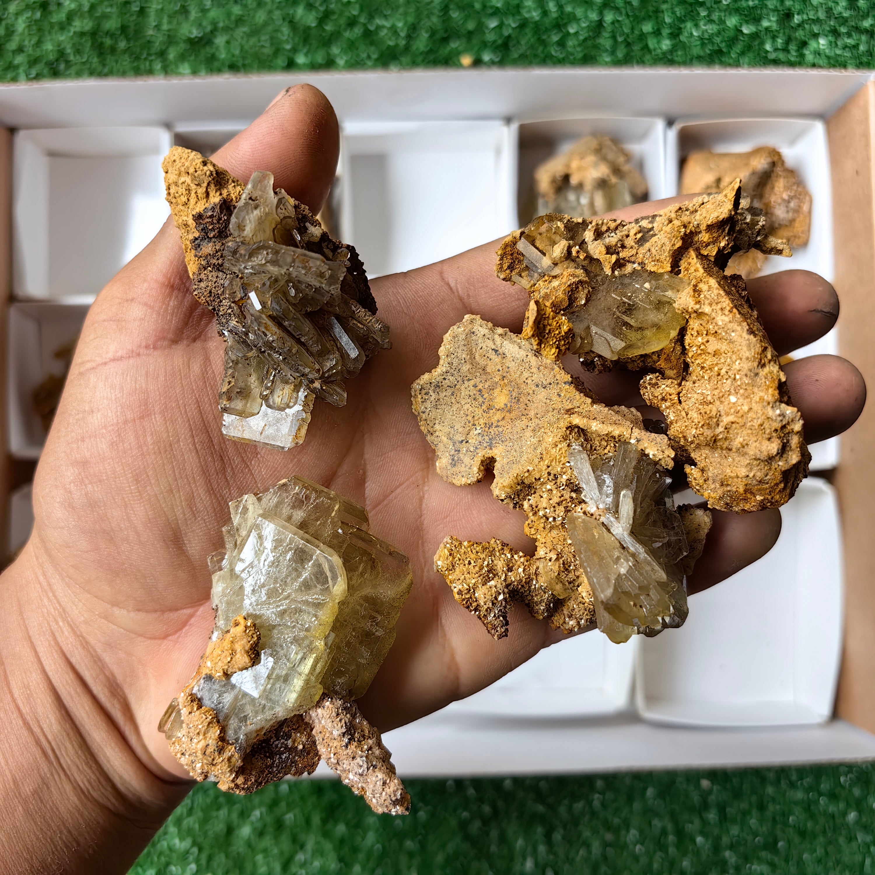 Lot 14 pcs Baryte Crystal