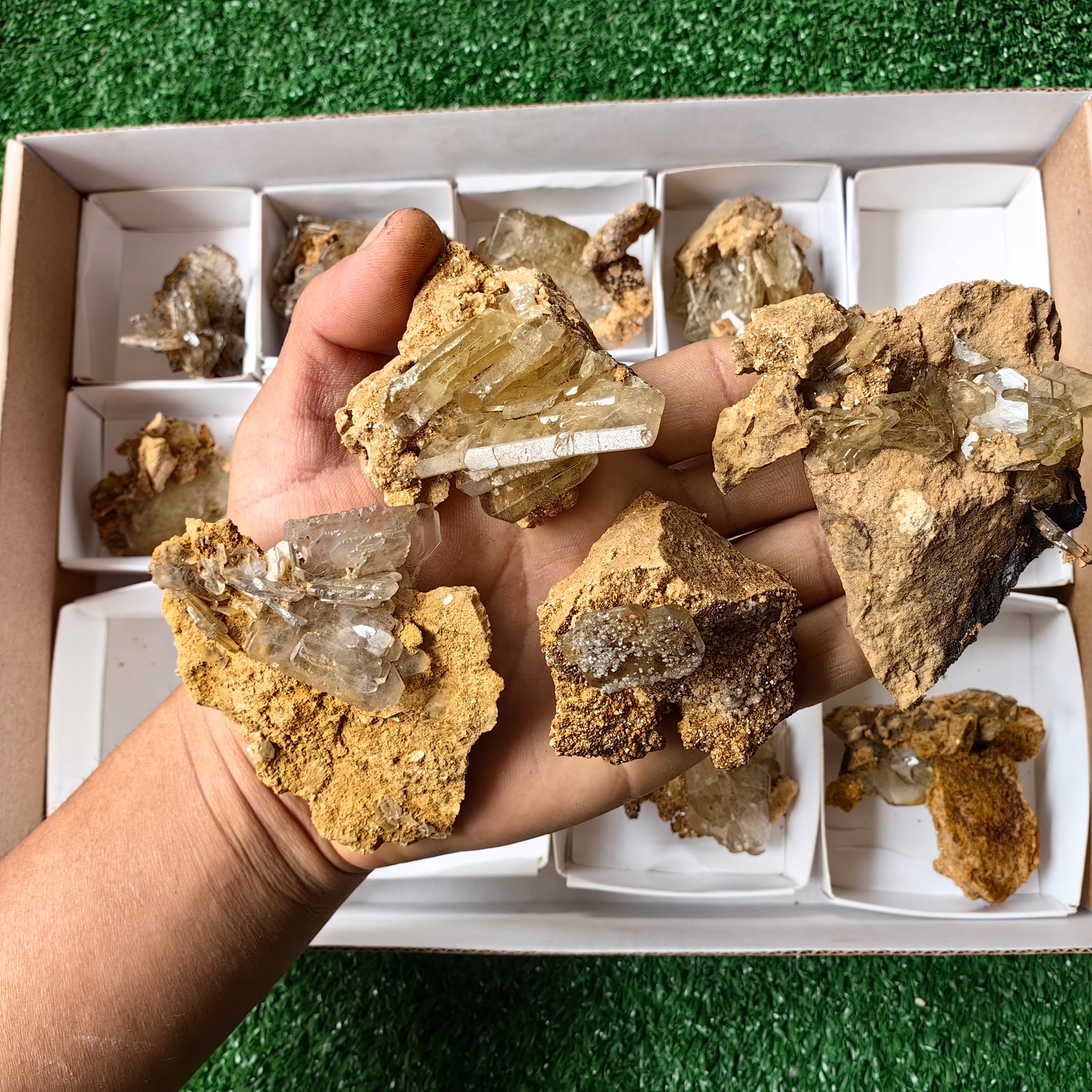 Lot 14 pcs Baryte Crystal