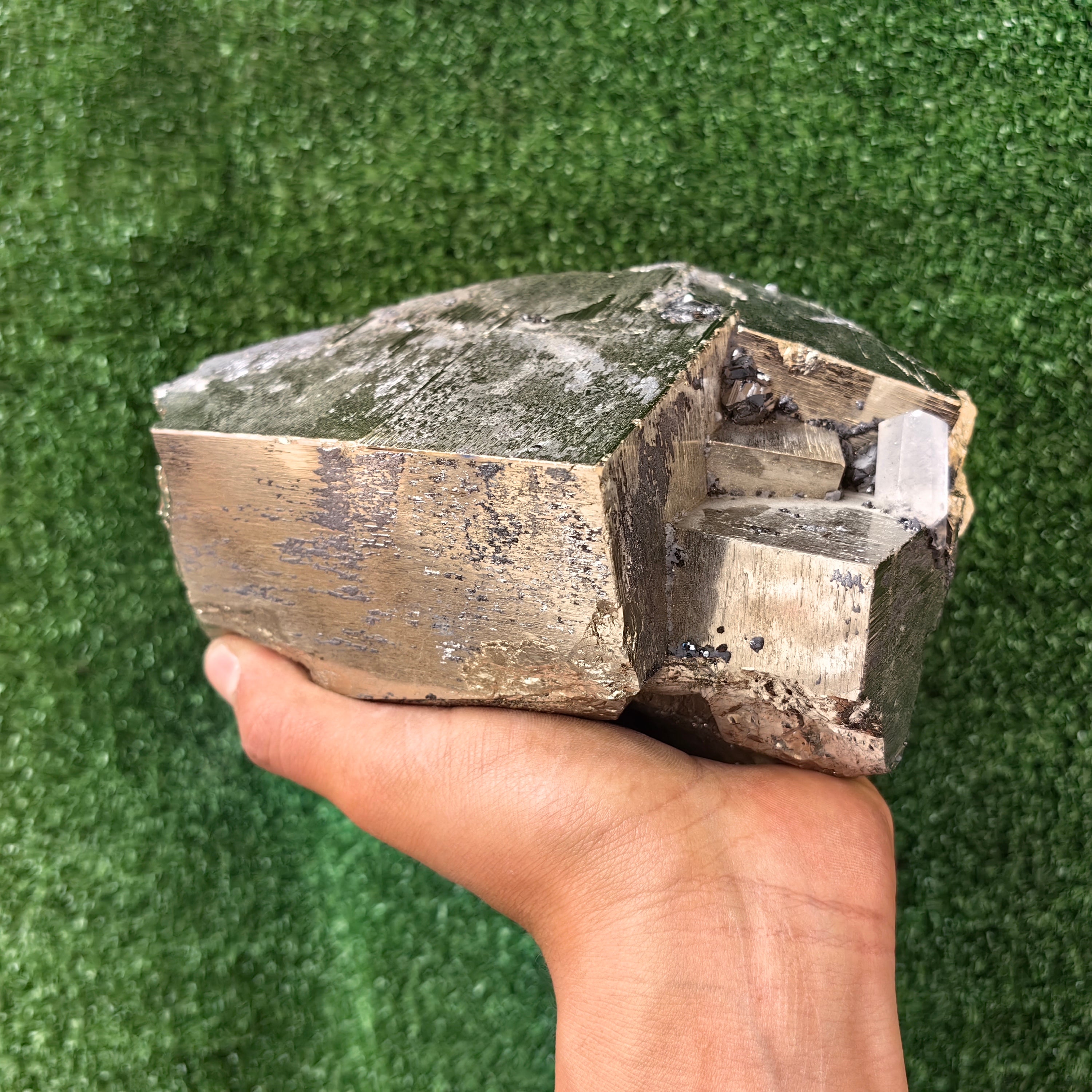 1 pc Pyrite Cubic with Sphalerite