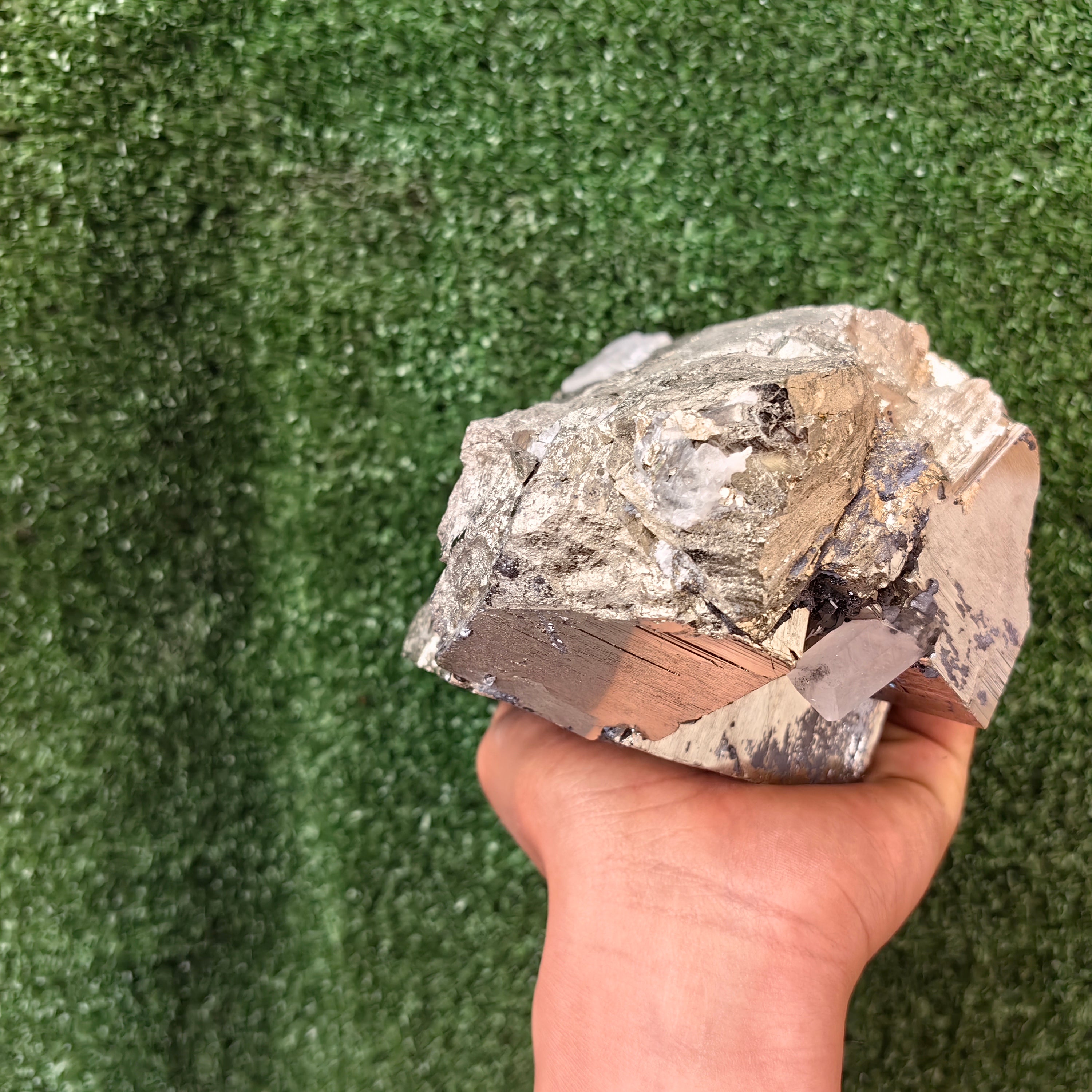 1 pc Pyrite Cubic with Sphalerite