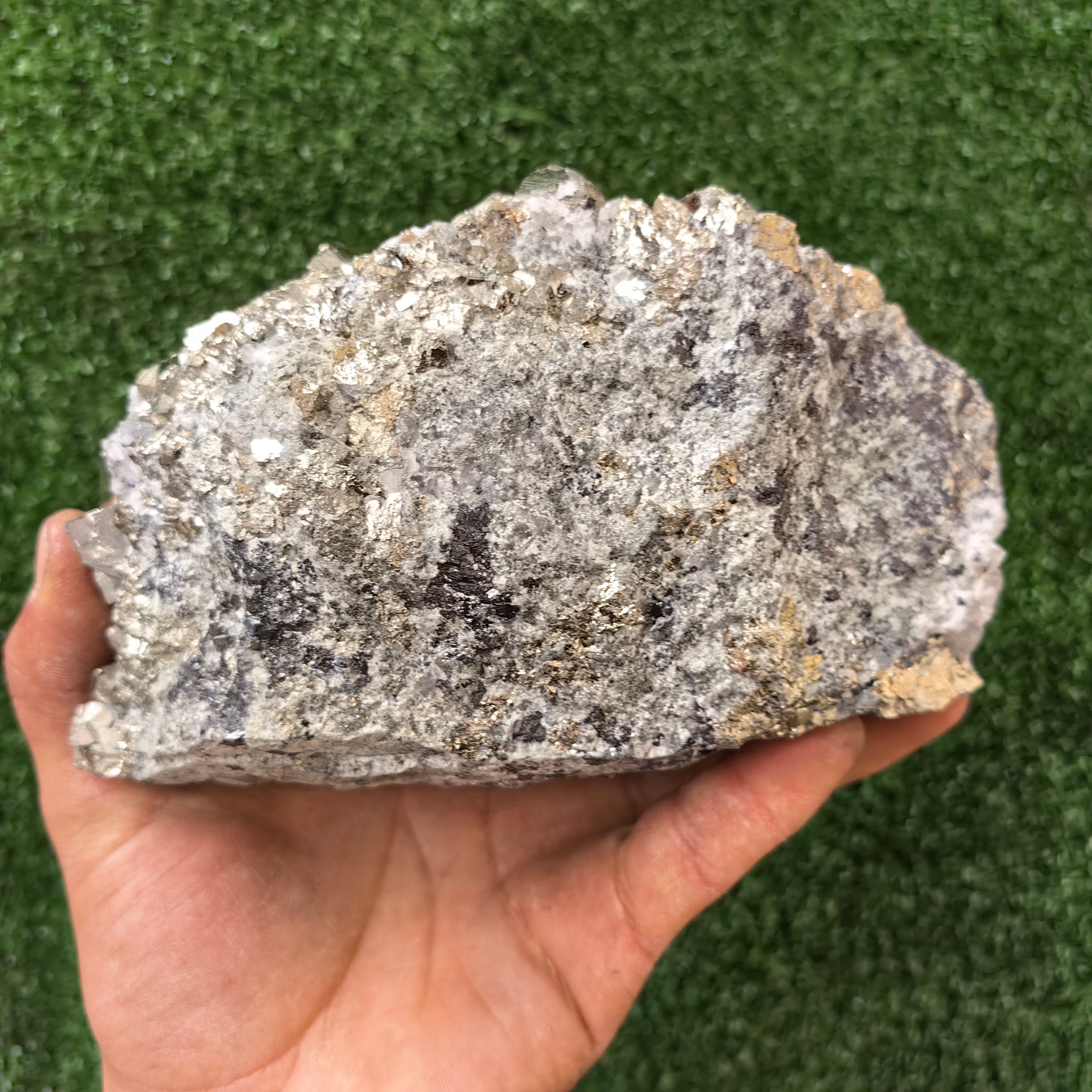 1 pc Pyrite Cubic with Sphalerite