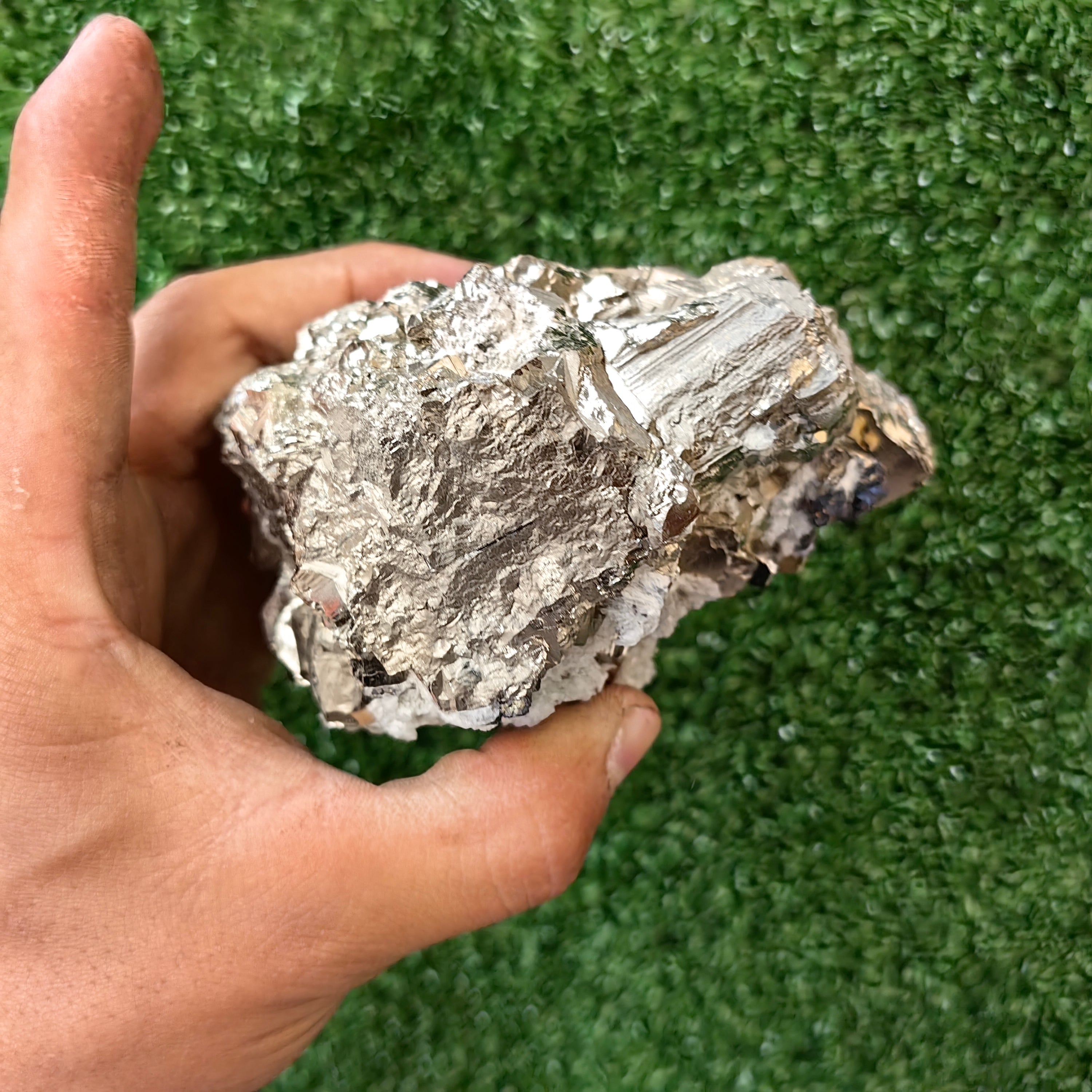 1 pc Pyrite Cubic with Quartz and Sphalerite