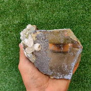 1 pcs Pyrite Cubic with Calcite