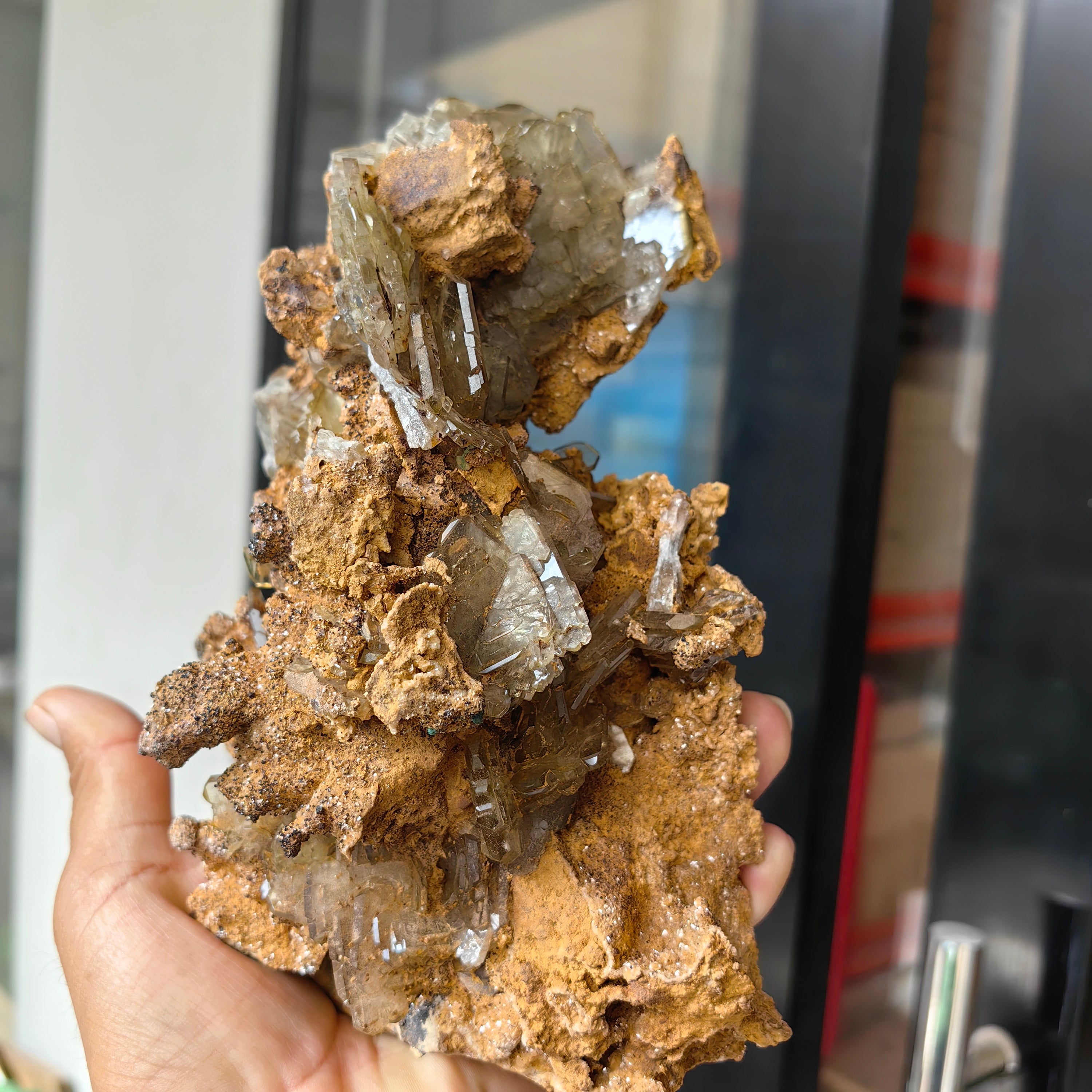 Lot 1 pc Baryte Crystal on matrix