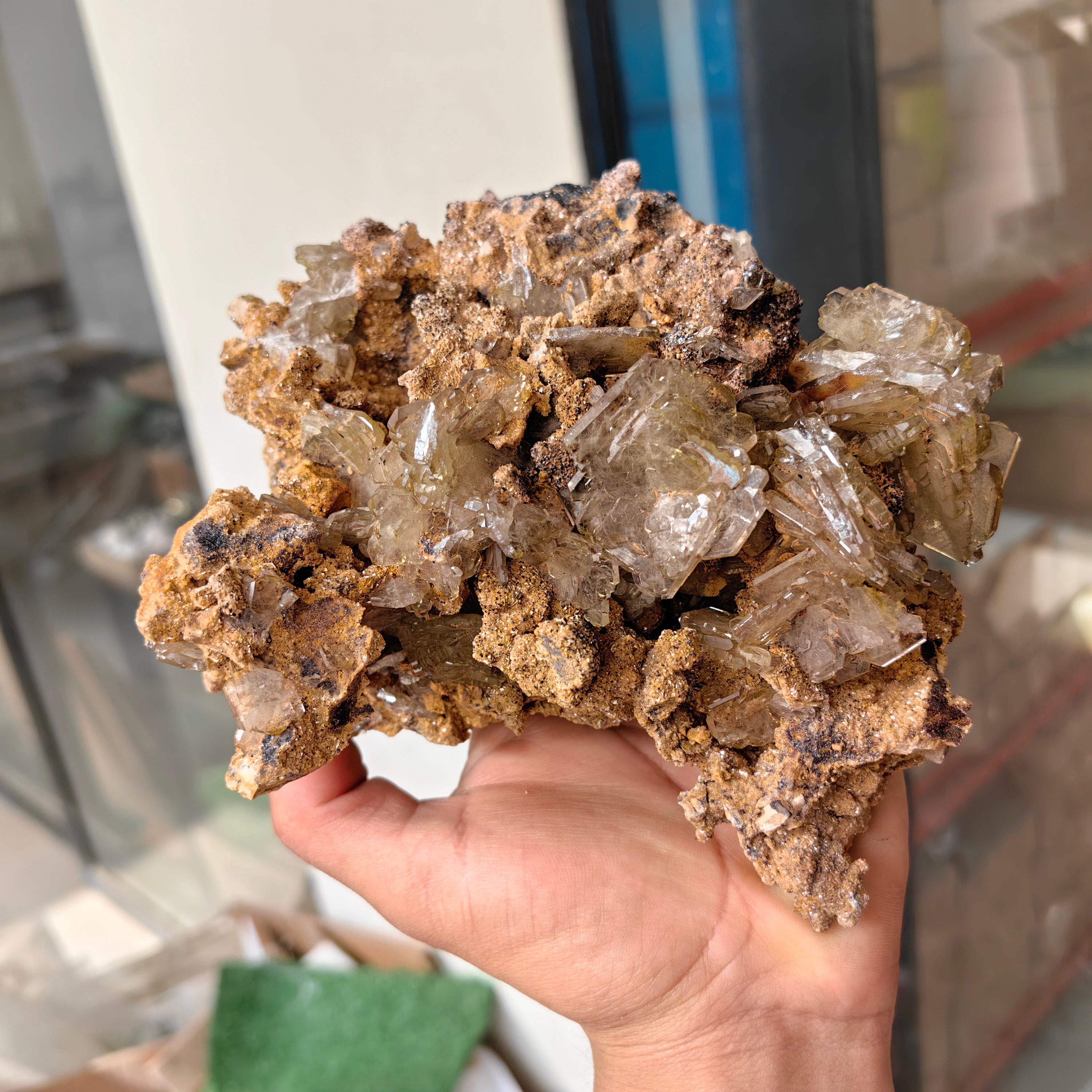 Lot 1 pc Baryte Crystal on matrix