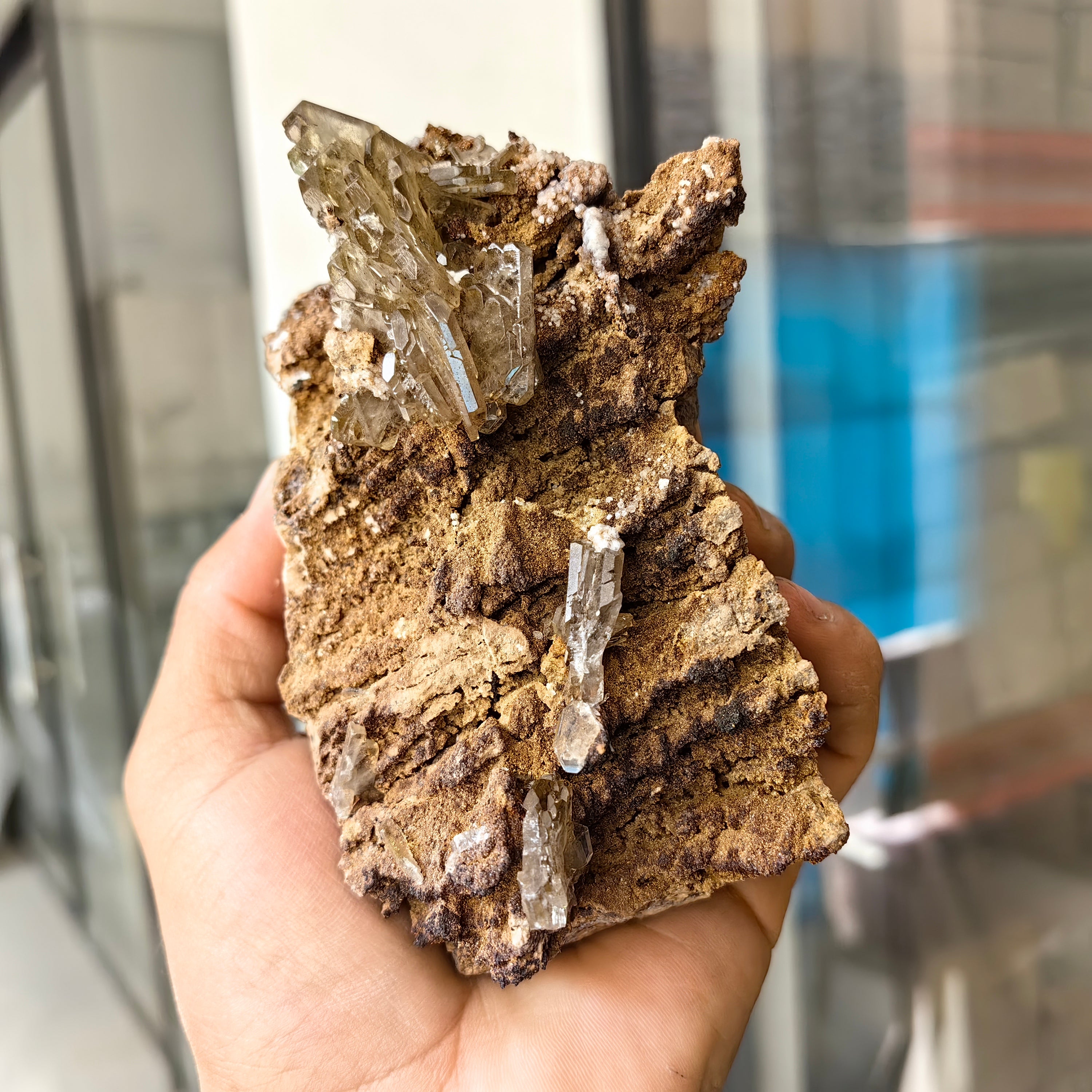 Lot 1 pc Baryte Crystal on matrix