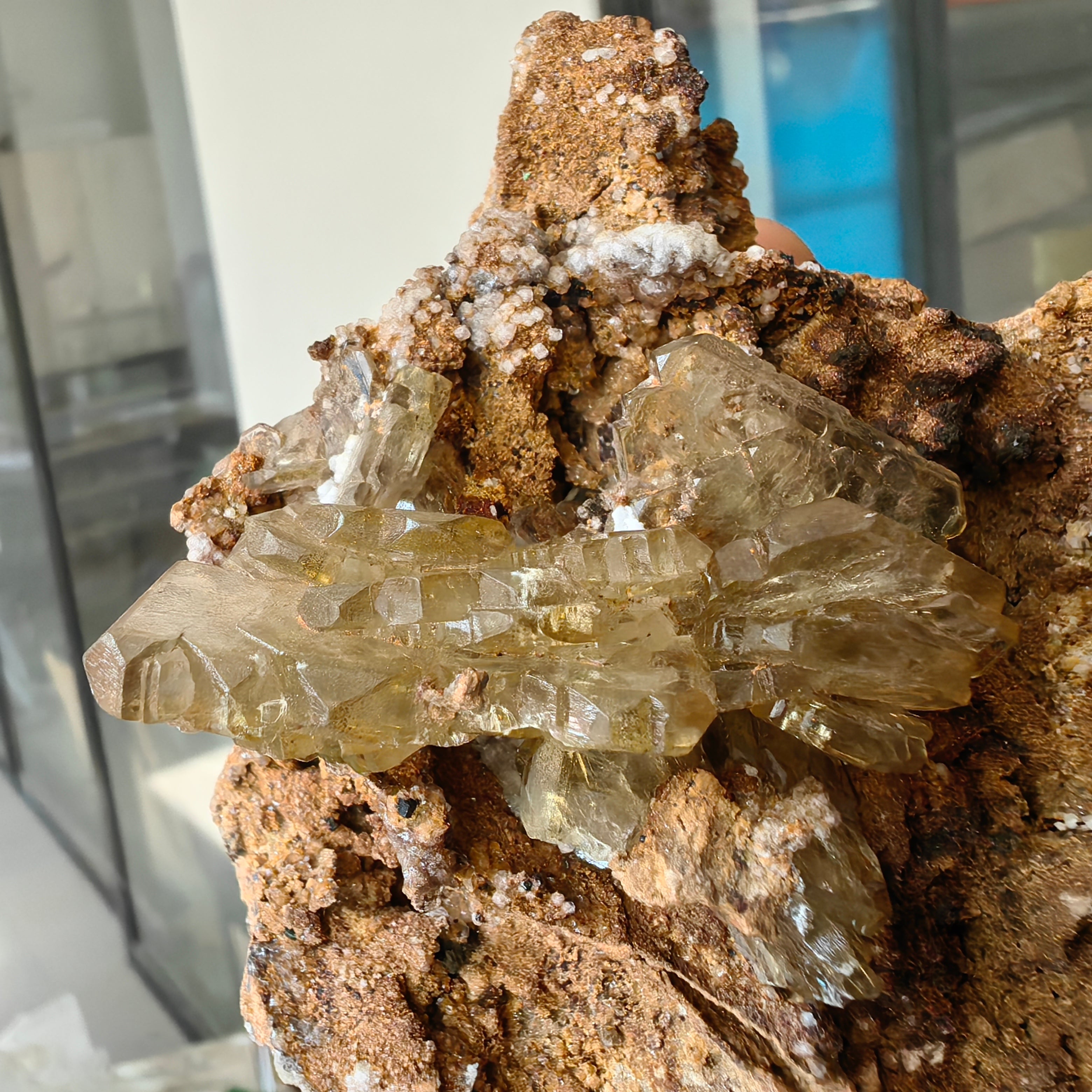 Lot 1 pc Baryte Crystal on matrix
