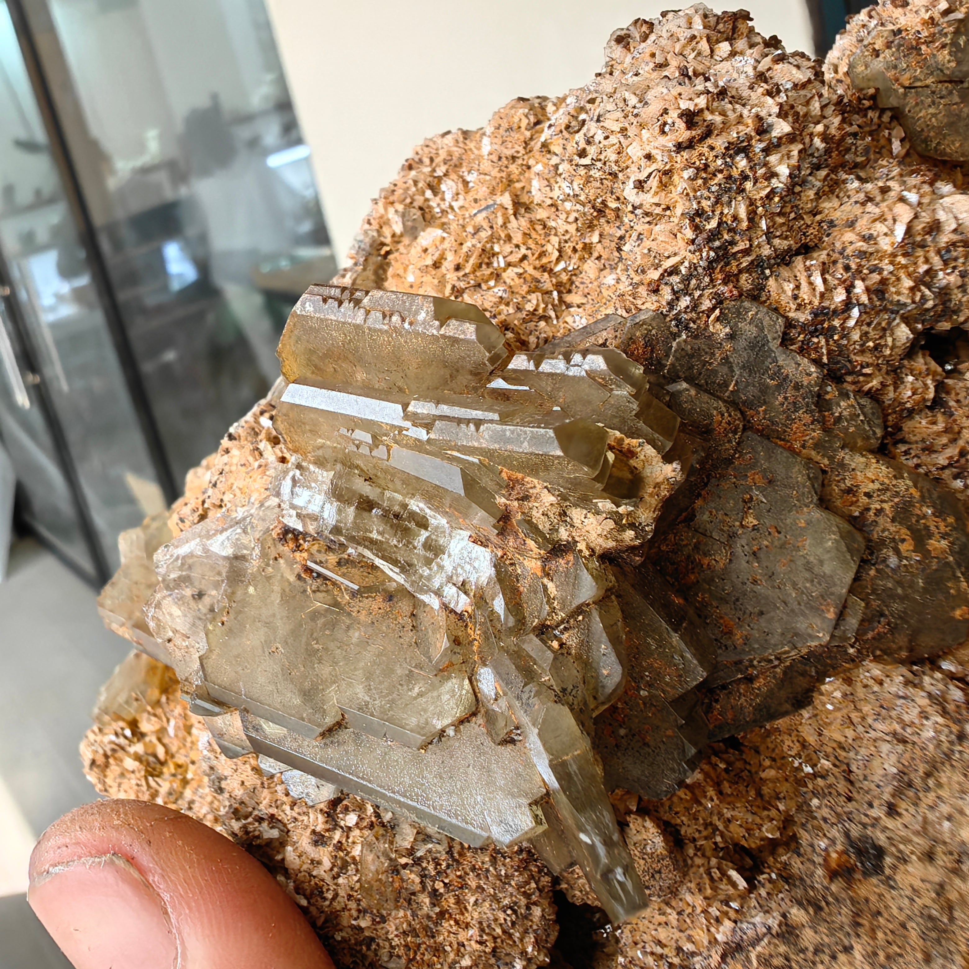Lot 1 pc Baryte Crystal on matrix
