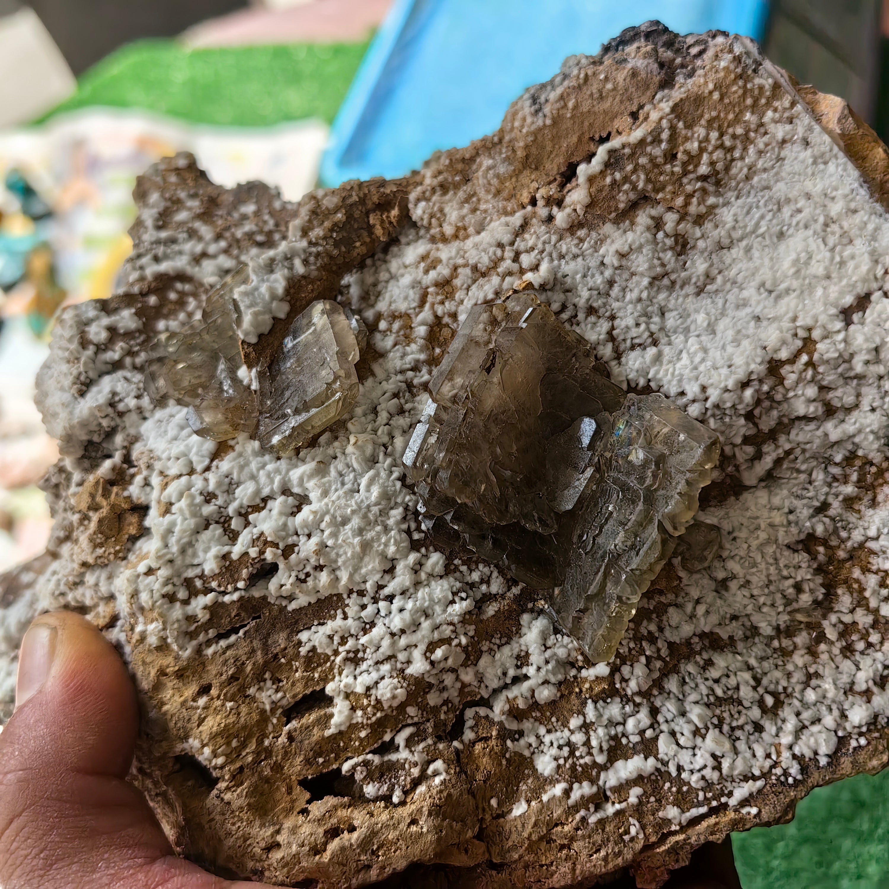 Lot 1 pc Baryte Crystal on matrix