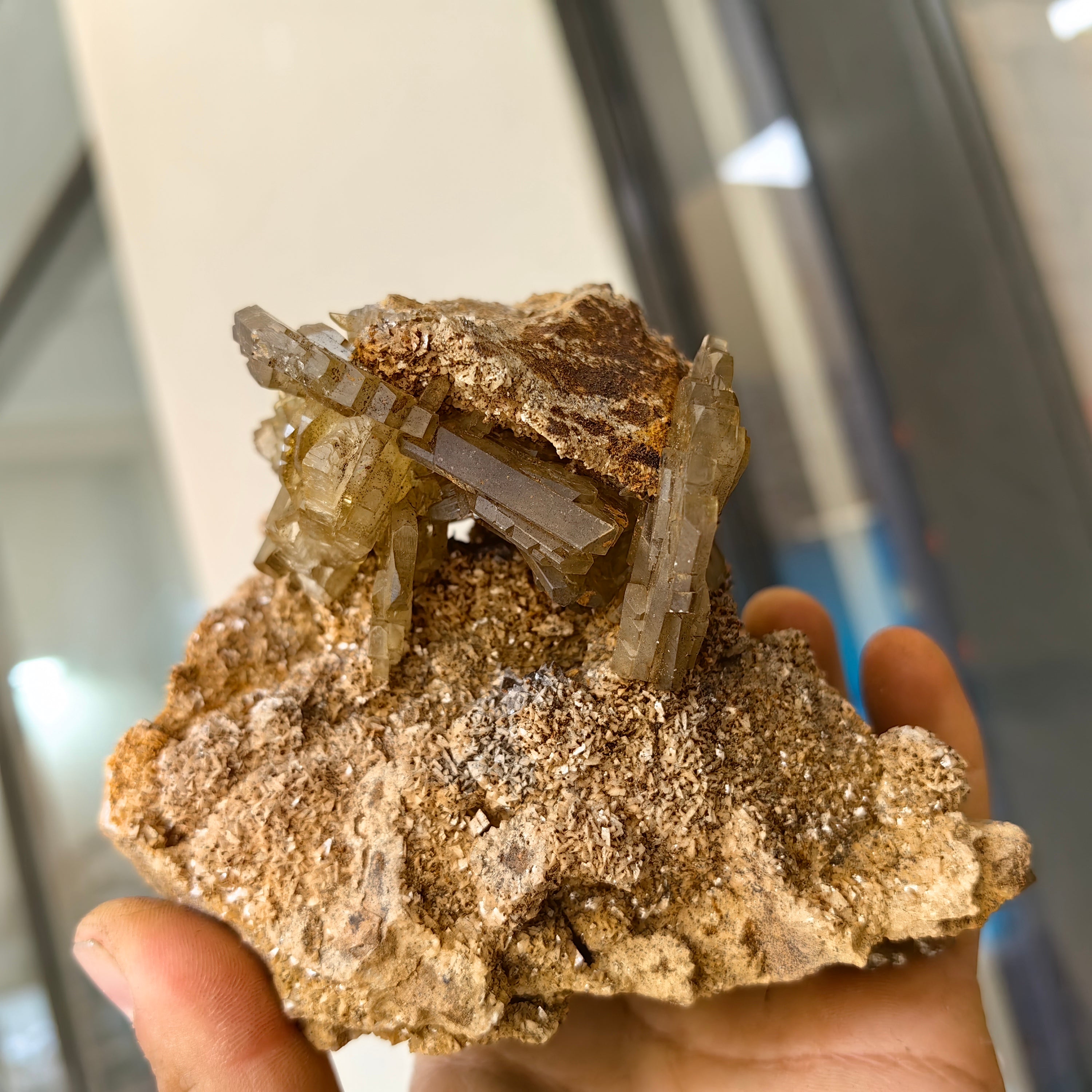 Lot 1 pc Baryte Crystal on matrix