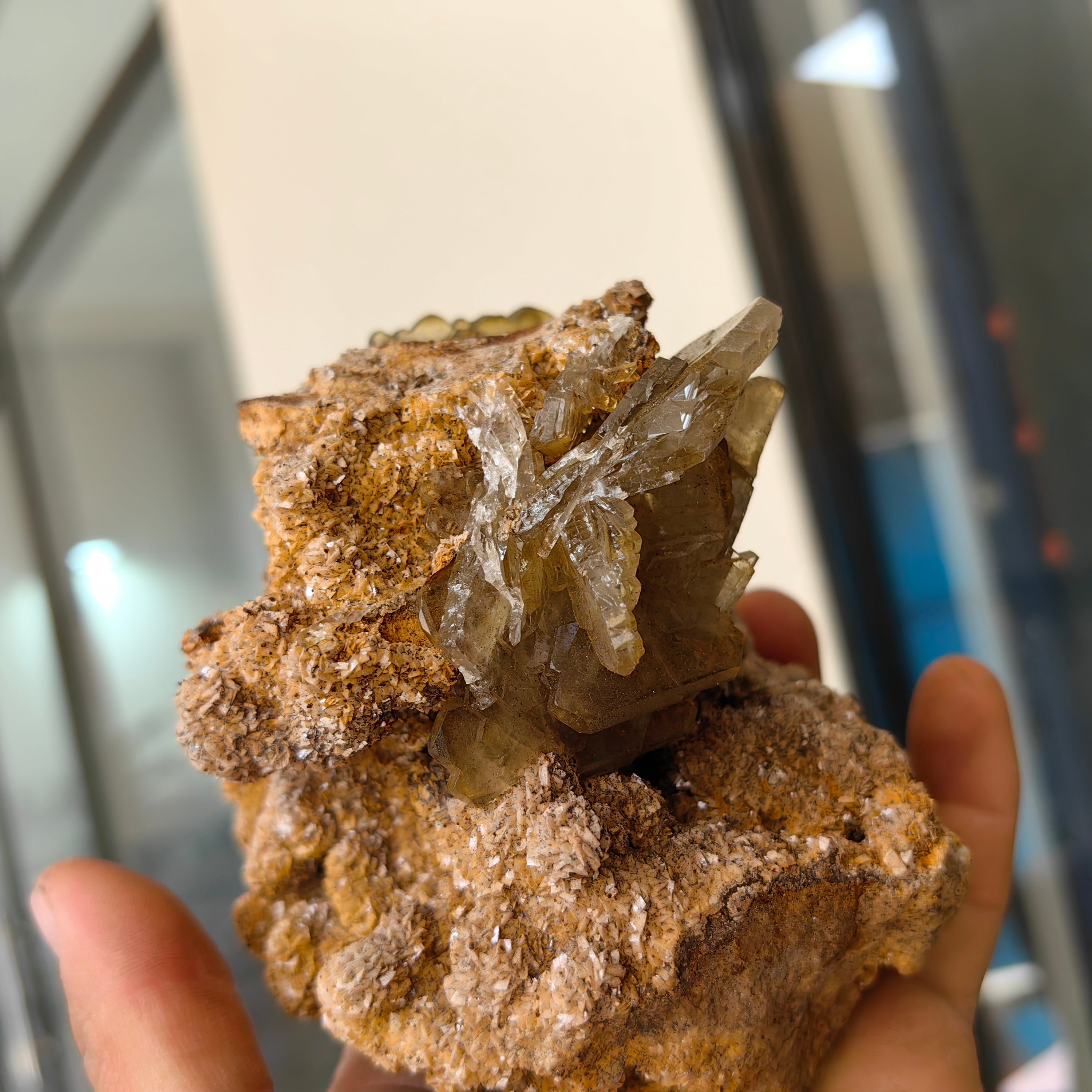 Lot 1 pc Baryte Crystal on matrix