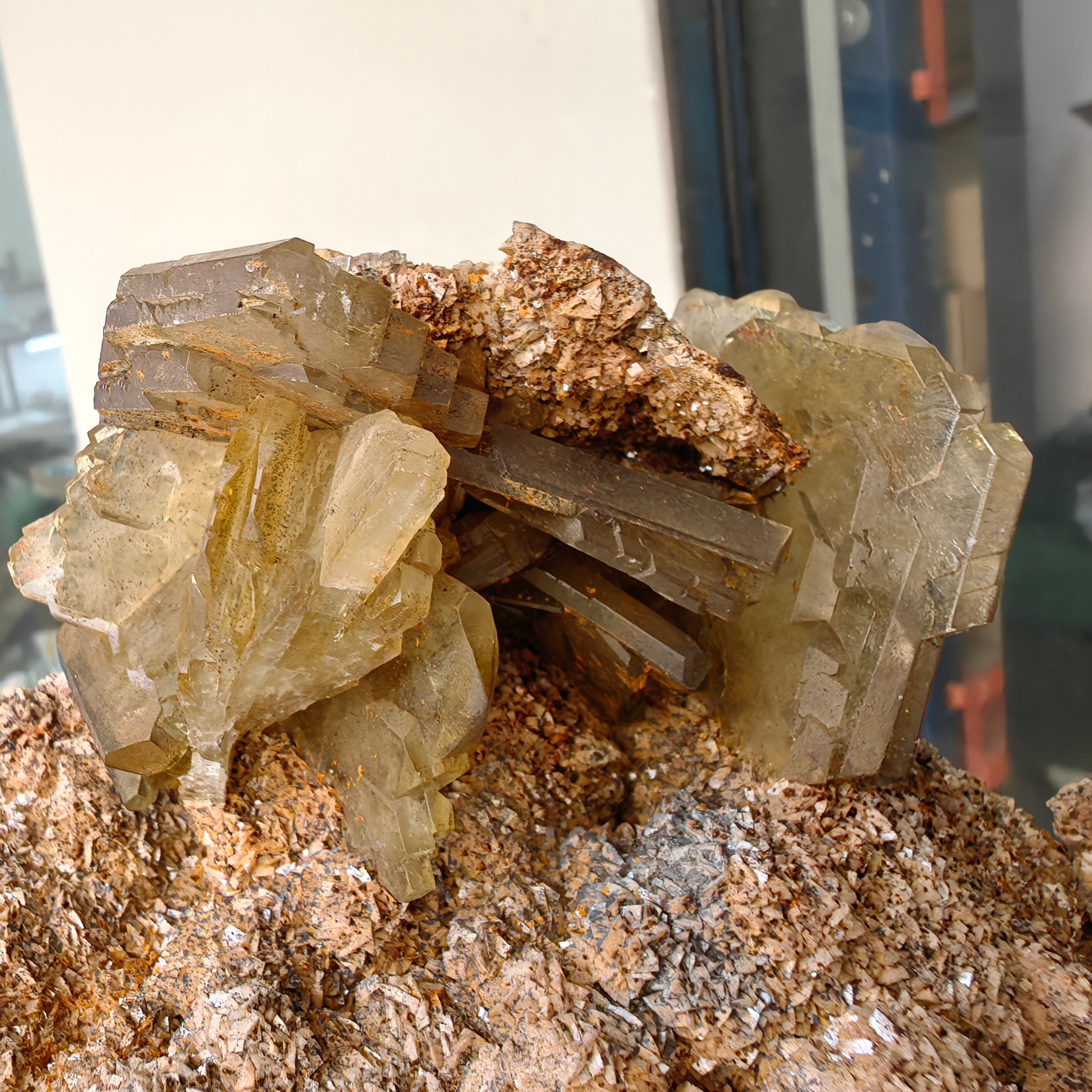 Lot 1 pc Baryte Crystal on matrix