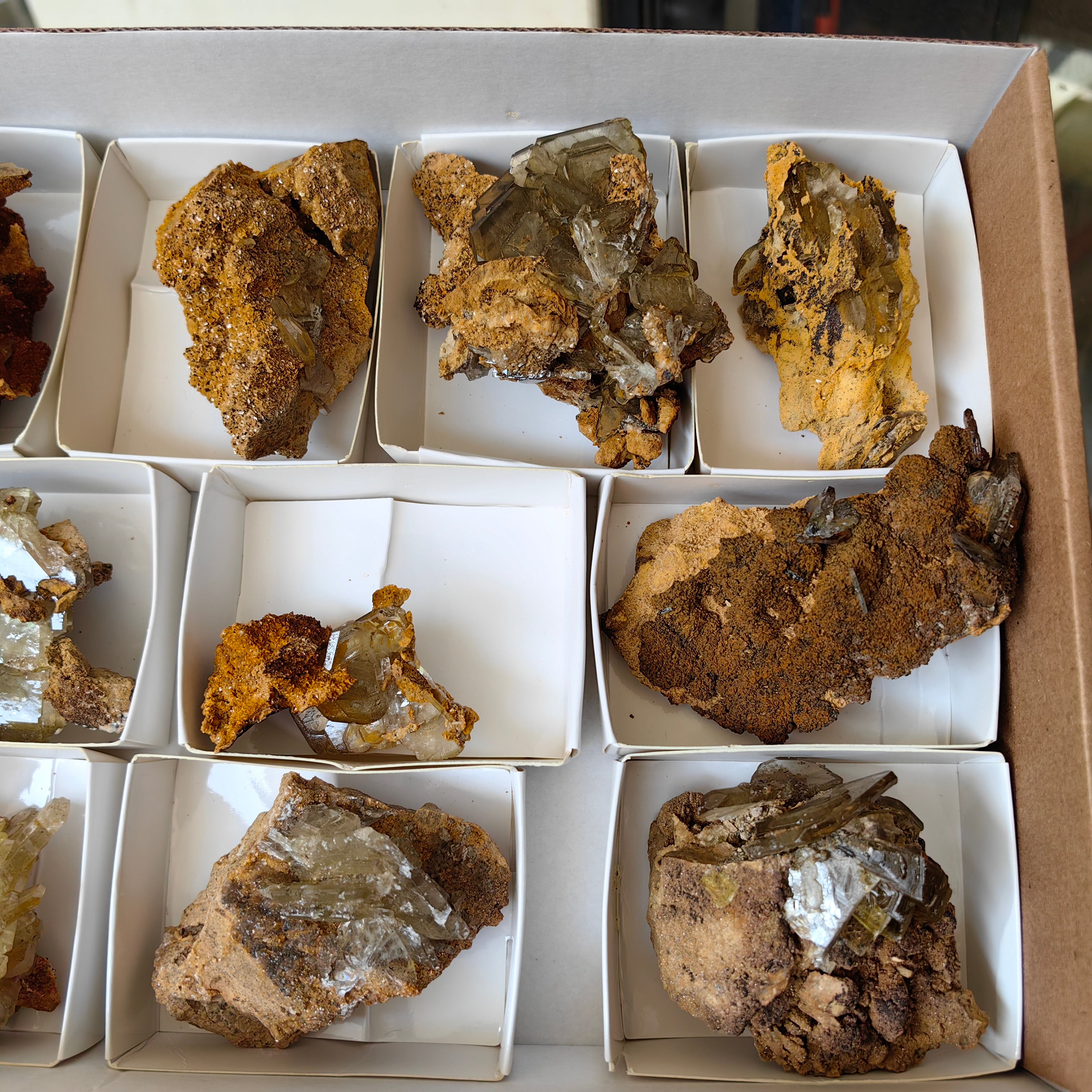 Lot 10 pcs Baryte Crystal on matrix