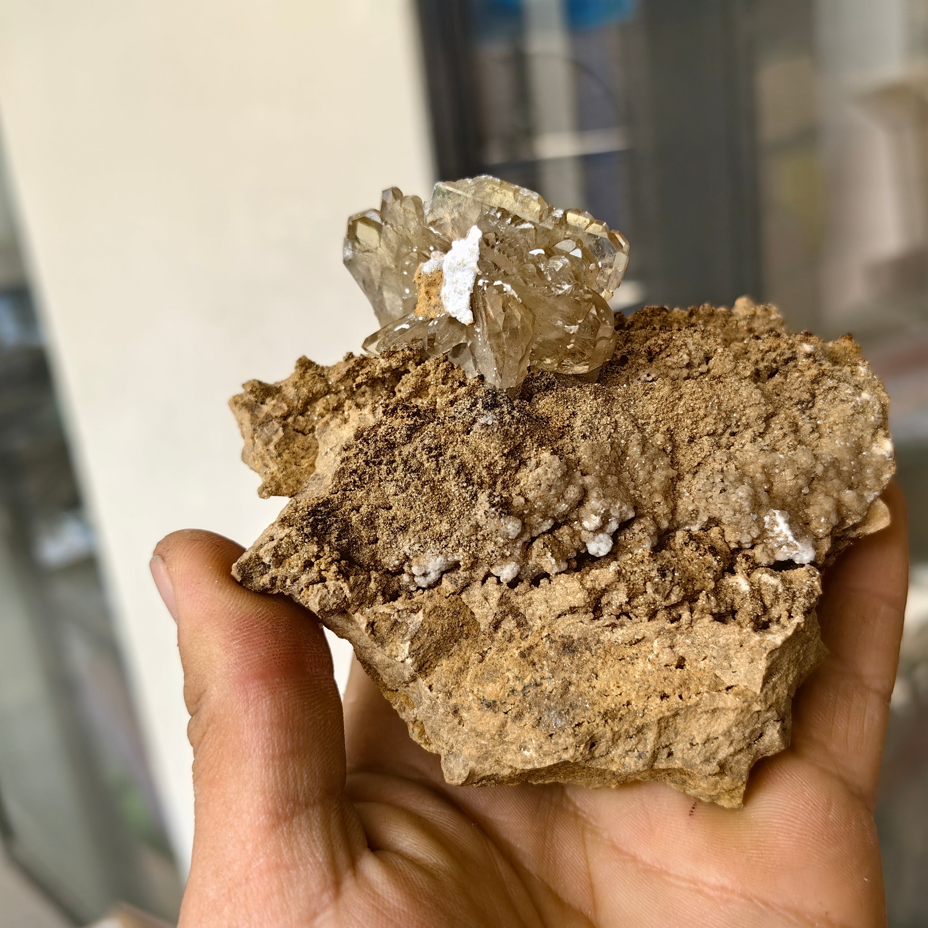 Lot 8 pcs Baryte Crystal on matrix