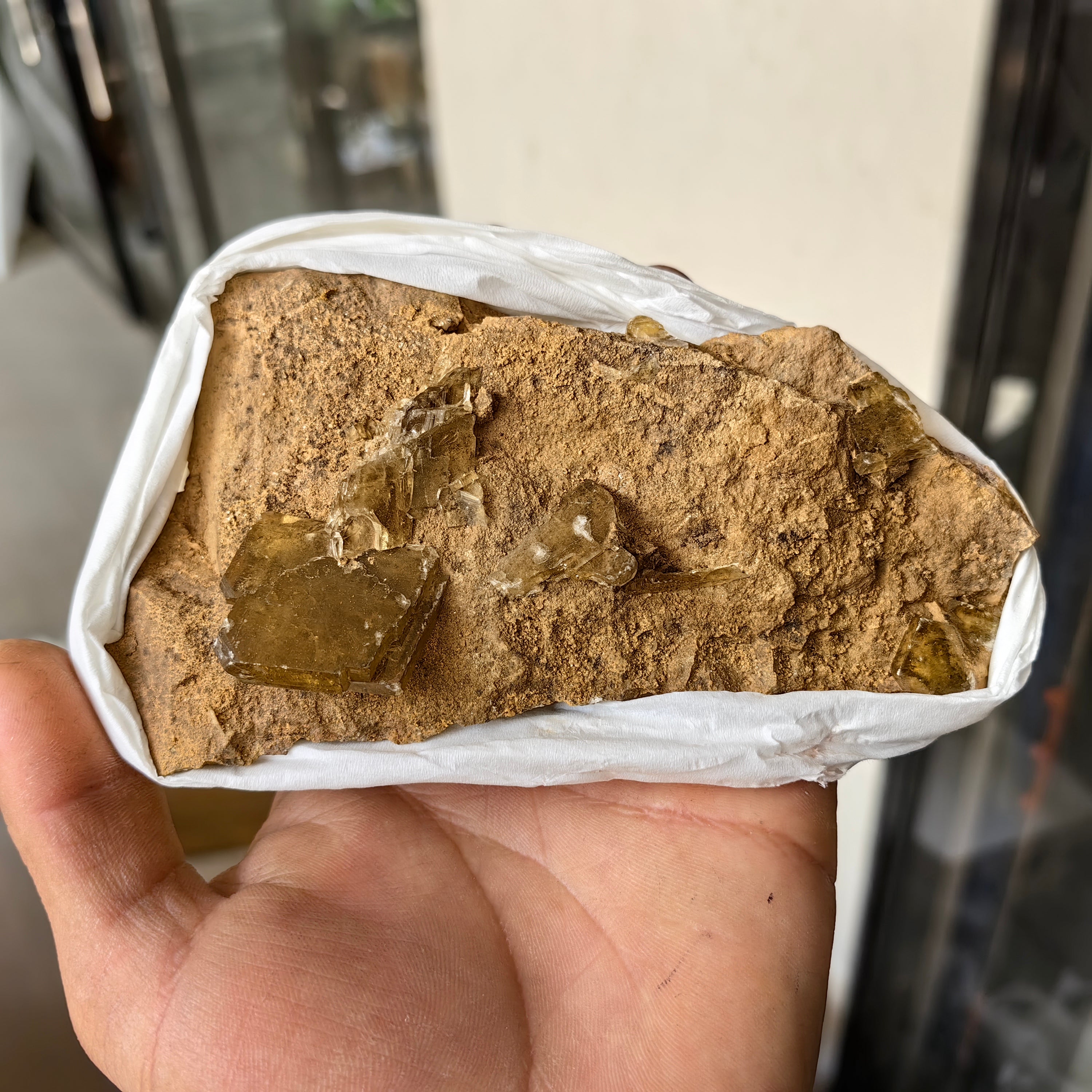 Lot 5 pcs Baryte Crystal on matrix