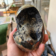 1 pc Pyrite with Sphalerite egg