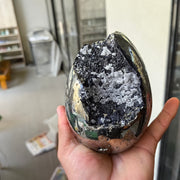 1 pc Pyrite with Sphalerite egg