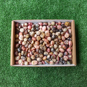 Lot 2 kg Strawberry Pink Opal tumbled