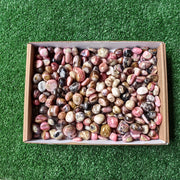 Lot 2 kg Strawberry Pink Opal tumbled