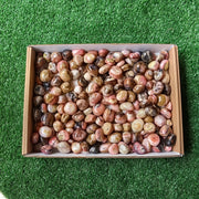 Lot 2 kg Strawberry Pink Opal tumbled