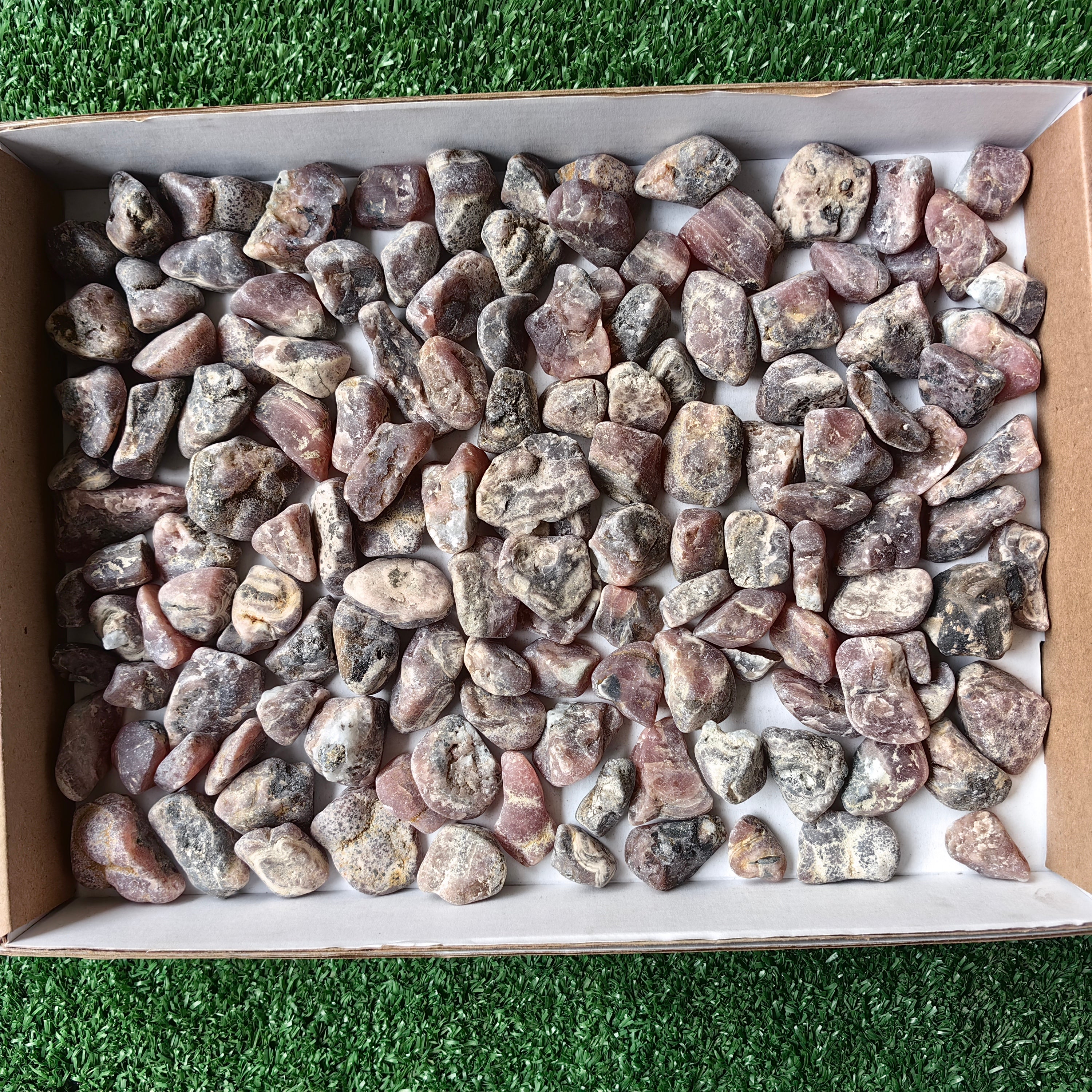 lot 1.8 kg Rhodochrosite Tumbled