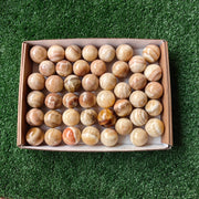 lot 44 pcs Caramel Onix Sphere