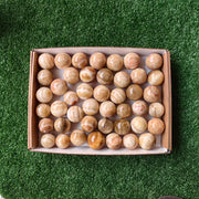lot 44 pcs Caramel Onix Sphere