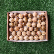 lot 45 pcs Caramel Onix Sphere