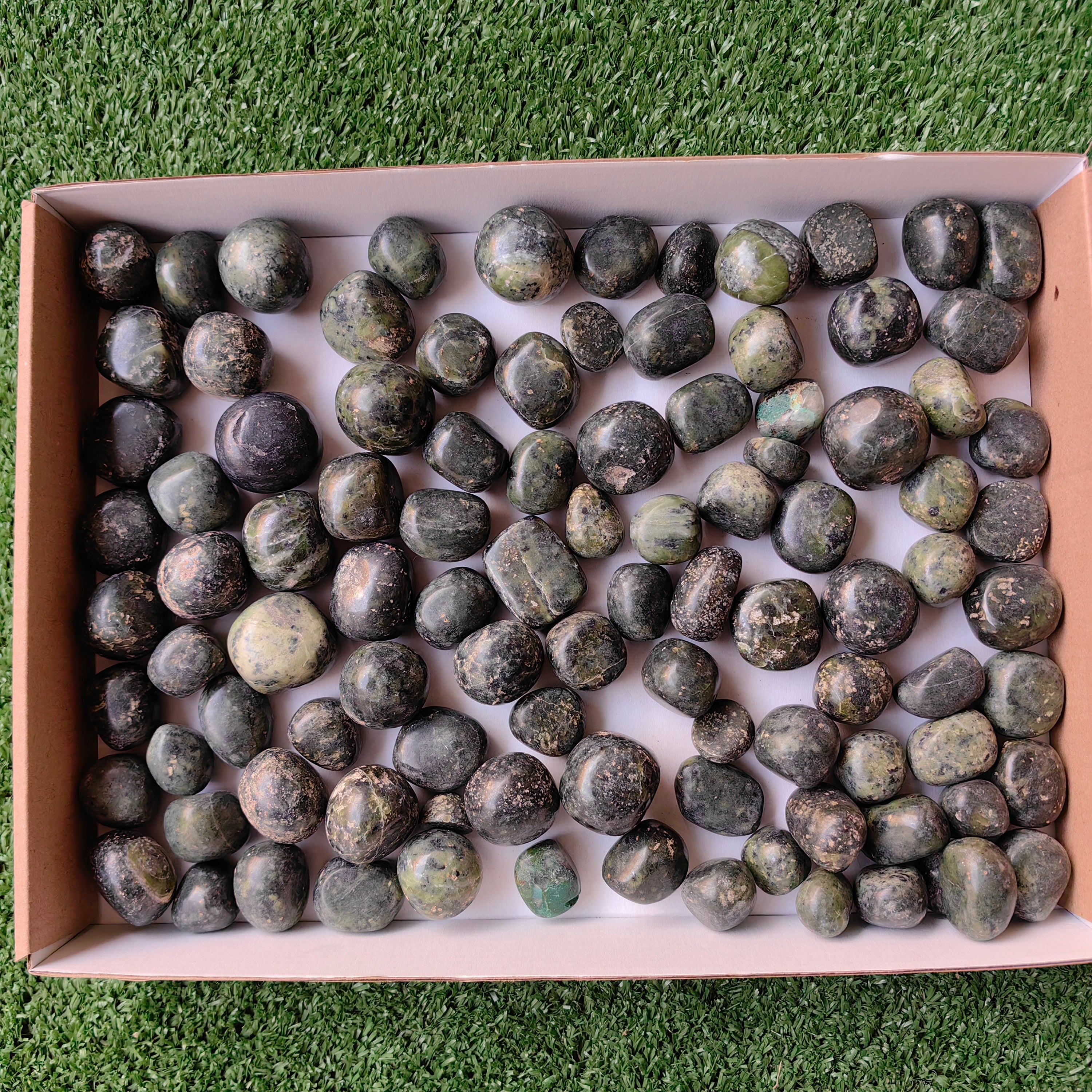 lot 2 kg Nefrite tumbled