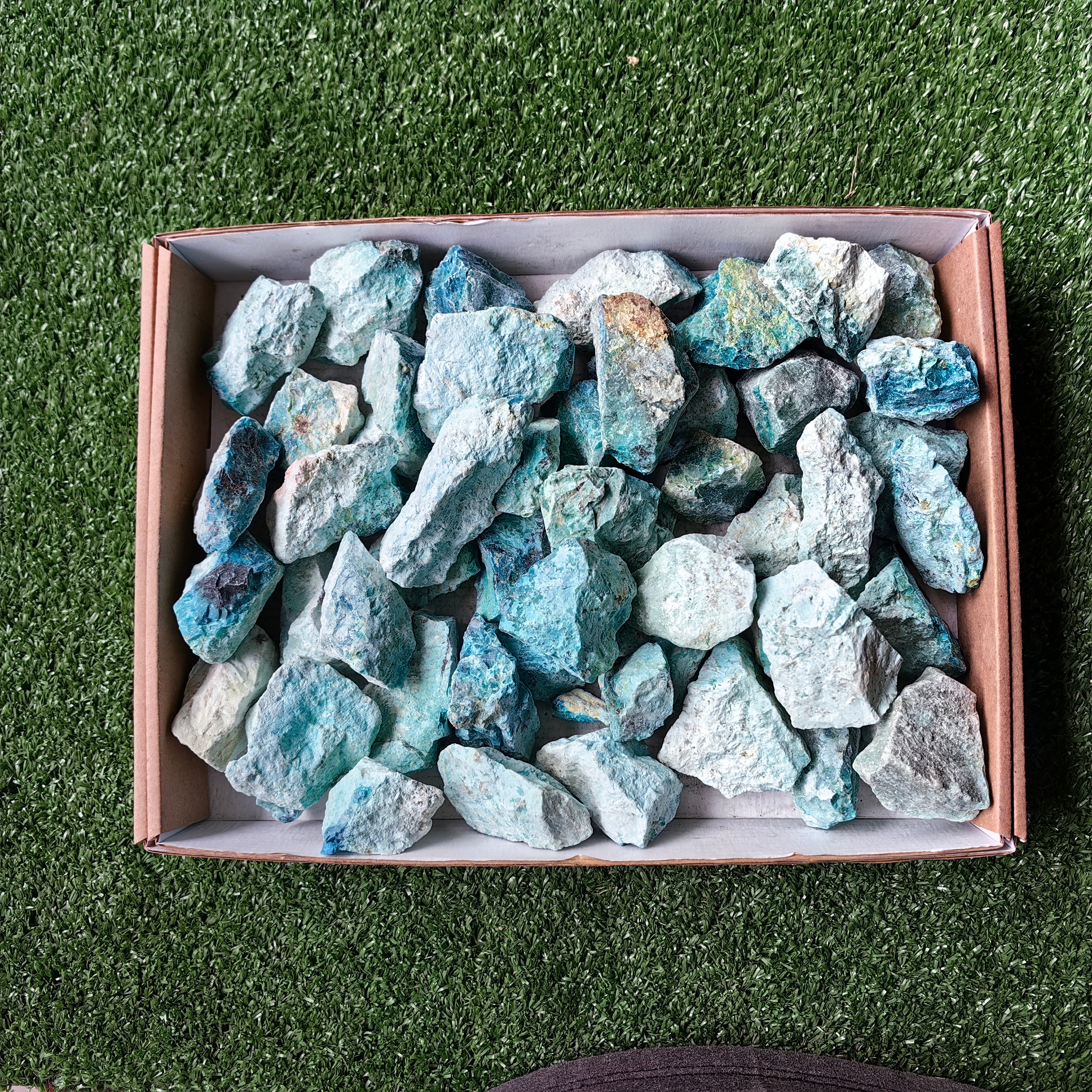 lot 50 pcs Chrysocolla Rough
