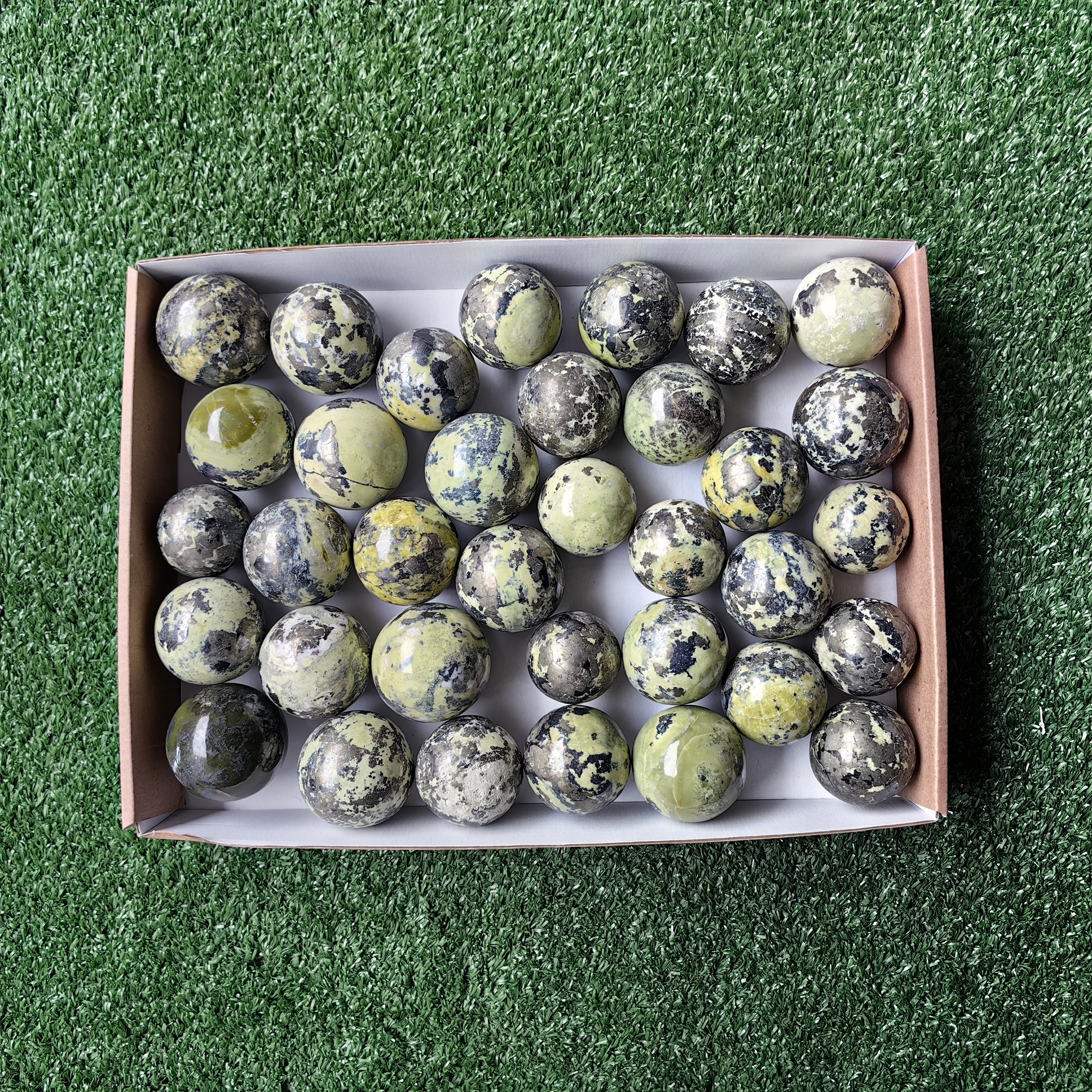 Lot 35 Serpentine Sphere