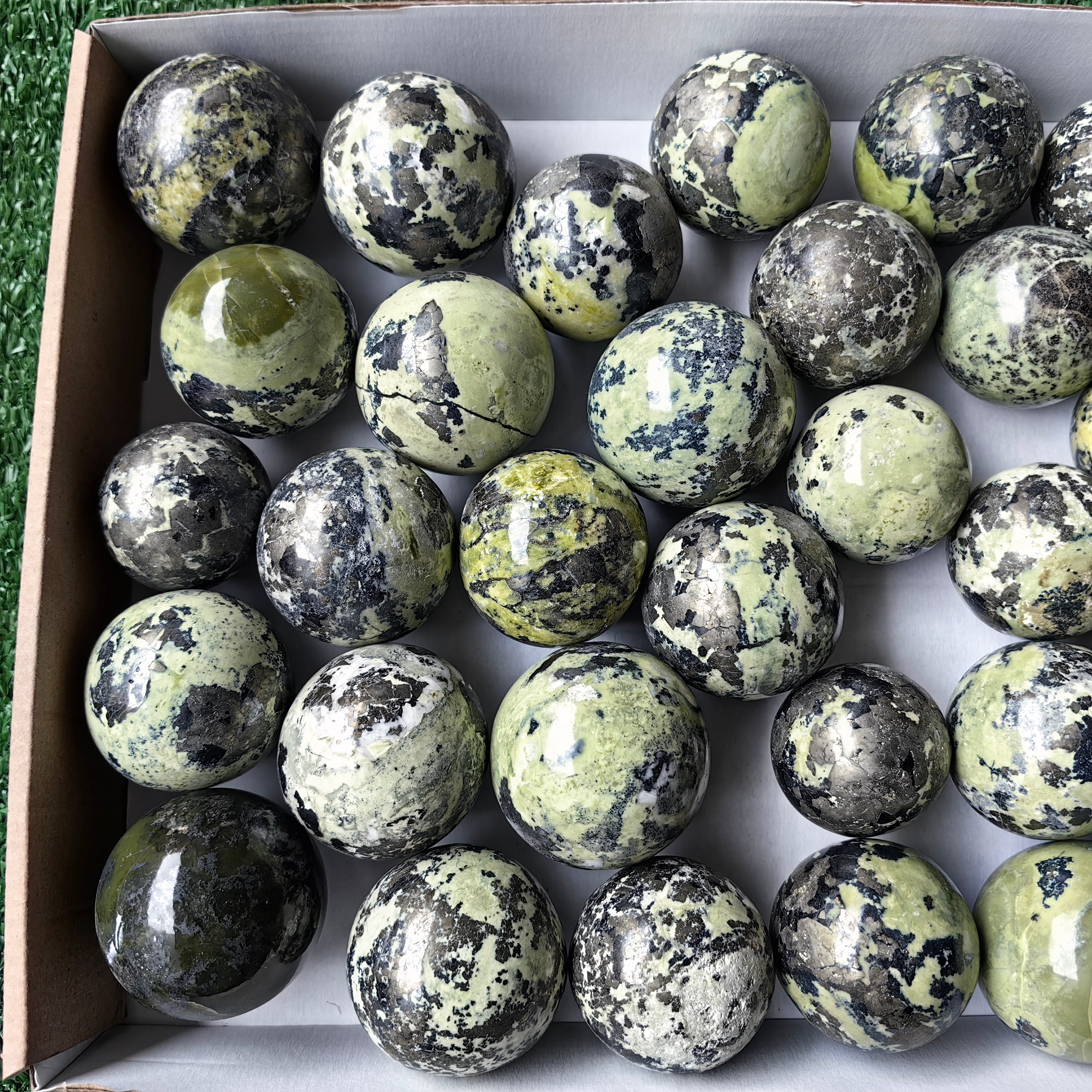 Lot 35 Serpentine Sphere