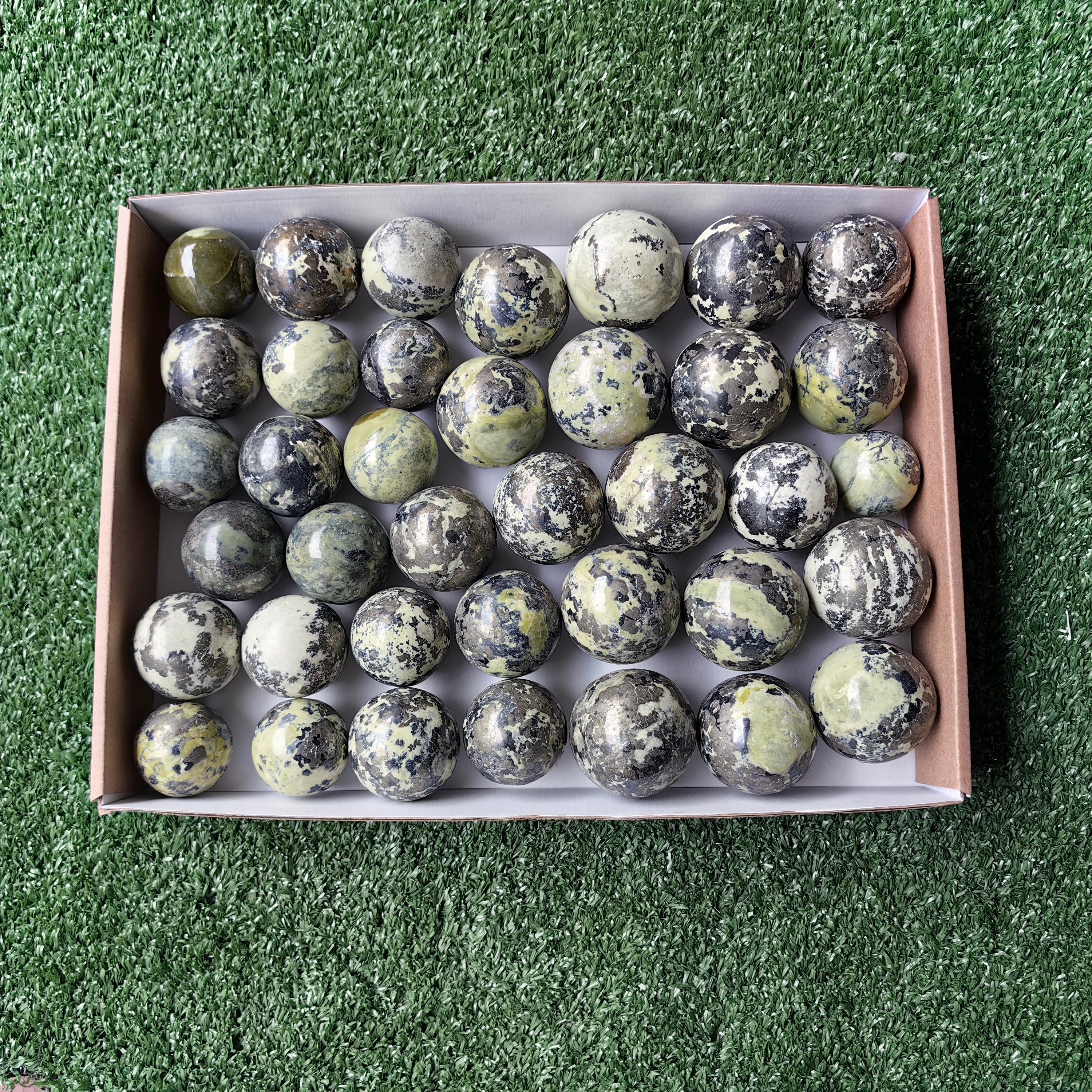 Lot 38 Serpentine Sphere