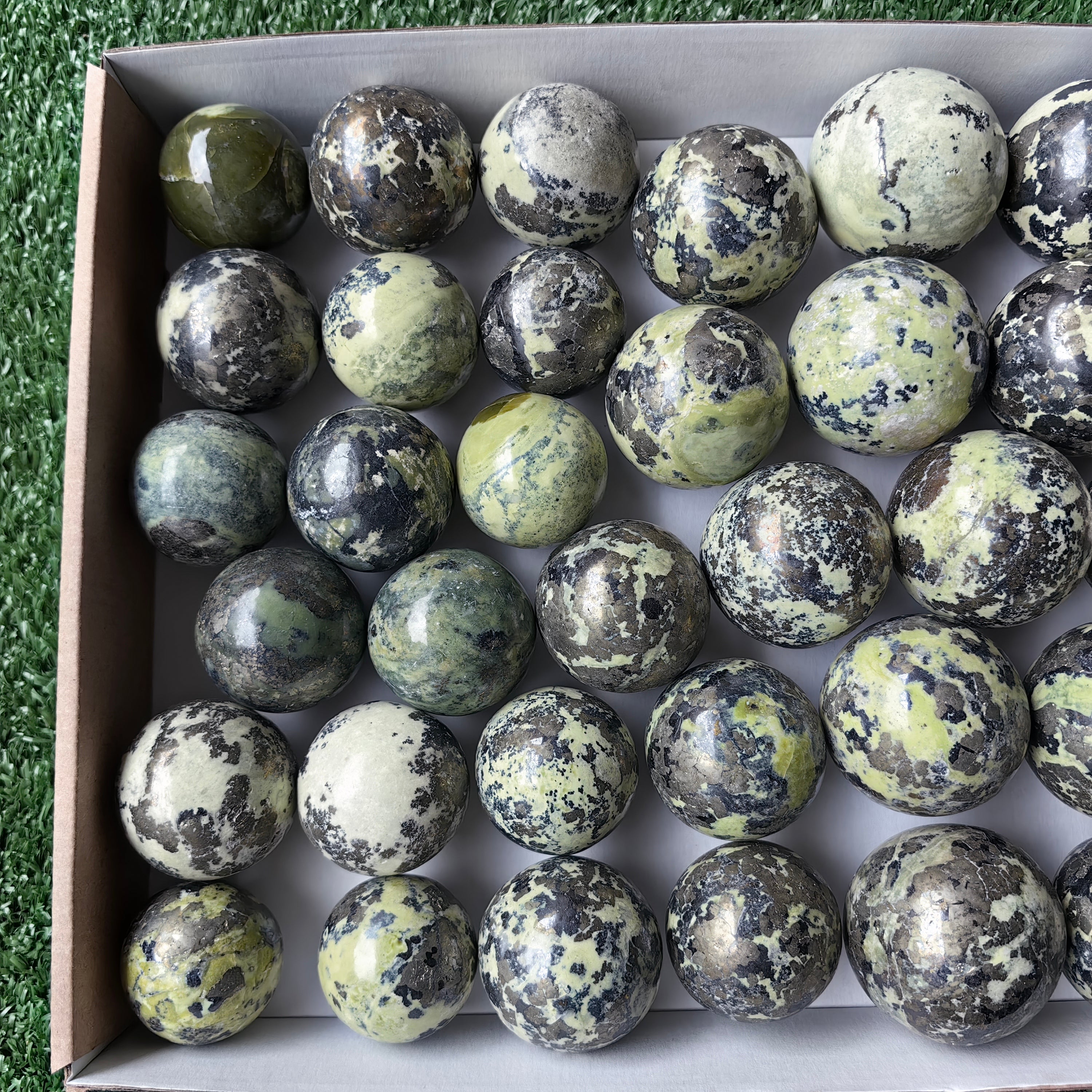 Lot 38 Serpentine Sphere